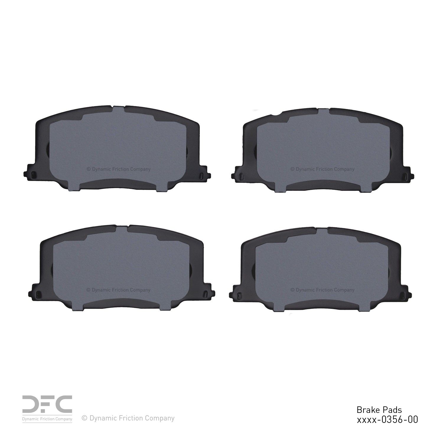 1991, 1990 Lexus ES250 Disc Brake Pad Set