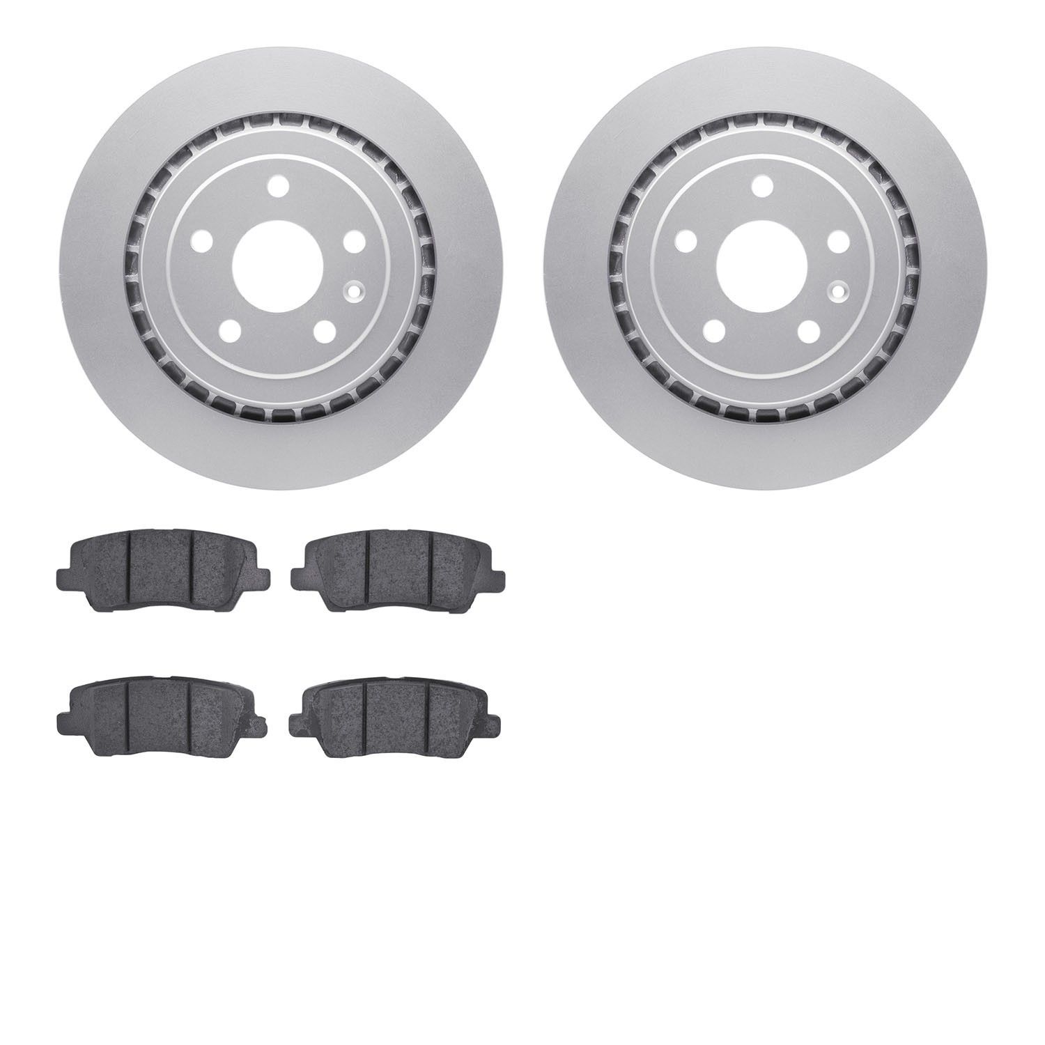 2019, 2018, 2017, 2016, 2015 Cadillac ATS Disc Brake Pad and Rotor / Drum Brake Shoe and Dru