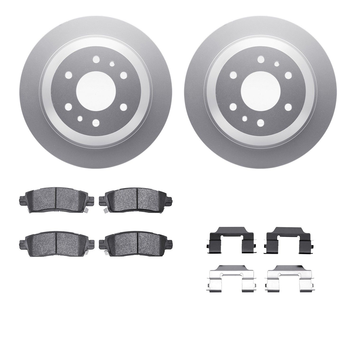 2002-2009 Buick Rainier Disc Brake Kit Dynamic Friction