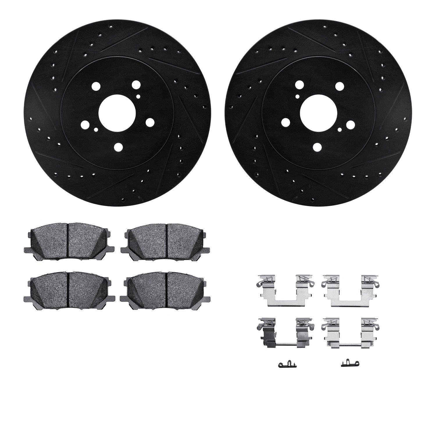 2007, 2006 Toyota Highlander Disc Brake Kit