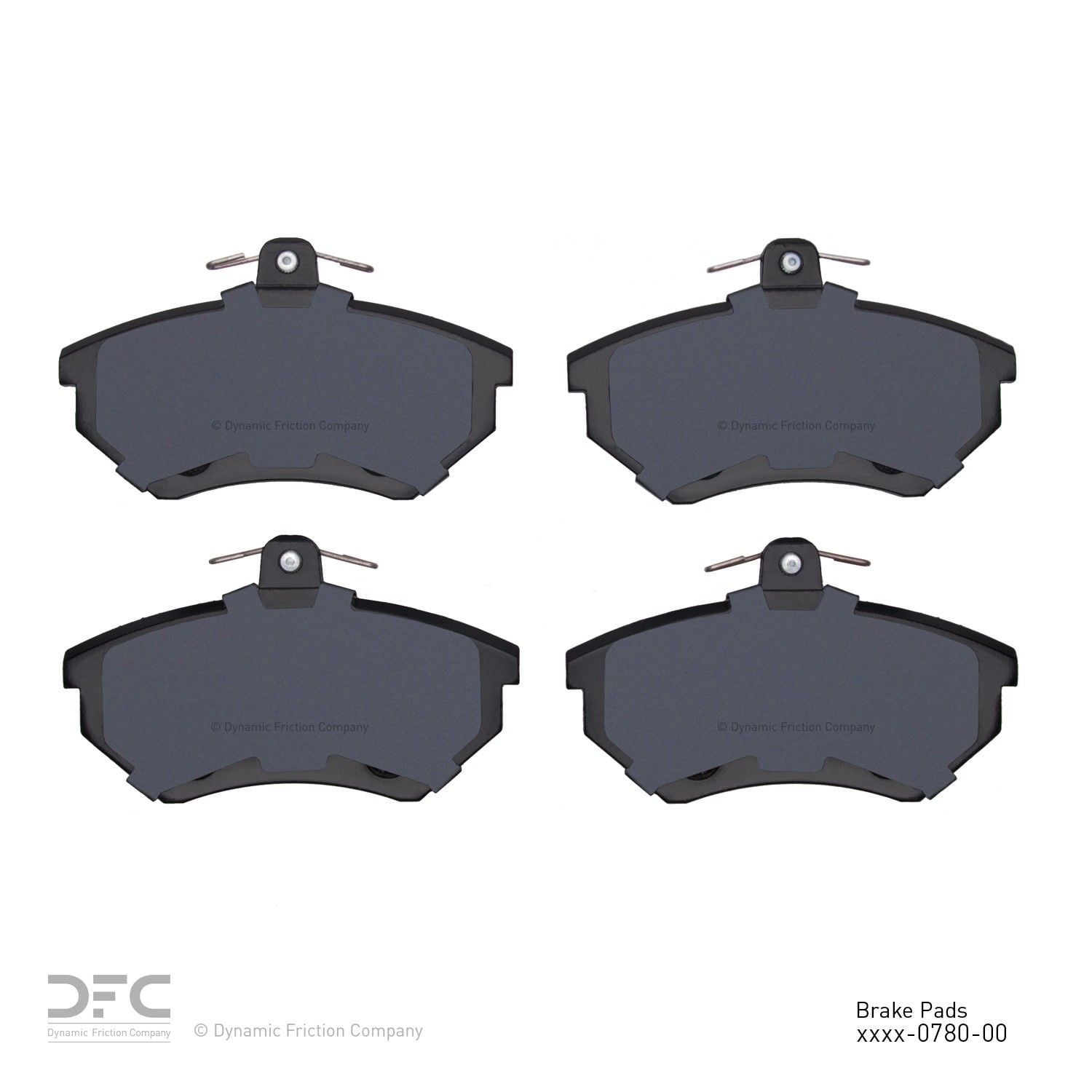 1983, 1982, 1981, 1980 Audi 5000 Disc Brake Pad Set