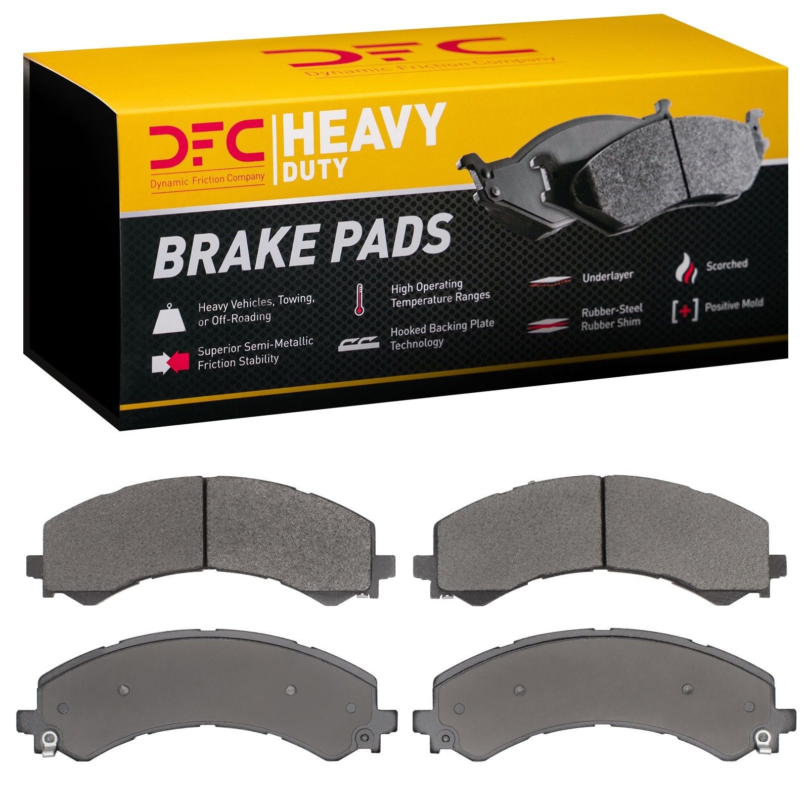 2025, 2024, 2023, 2022, 2021 Chevrolet Express 3500 3500 Disc Brake Pad Set
