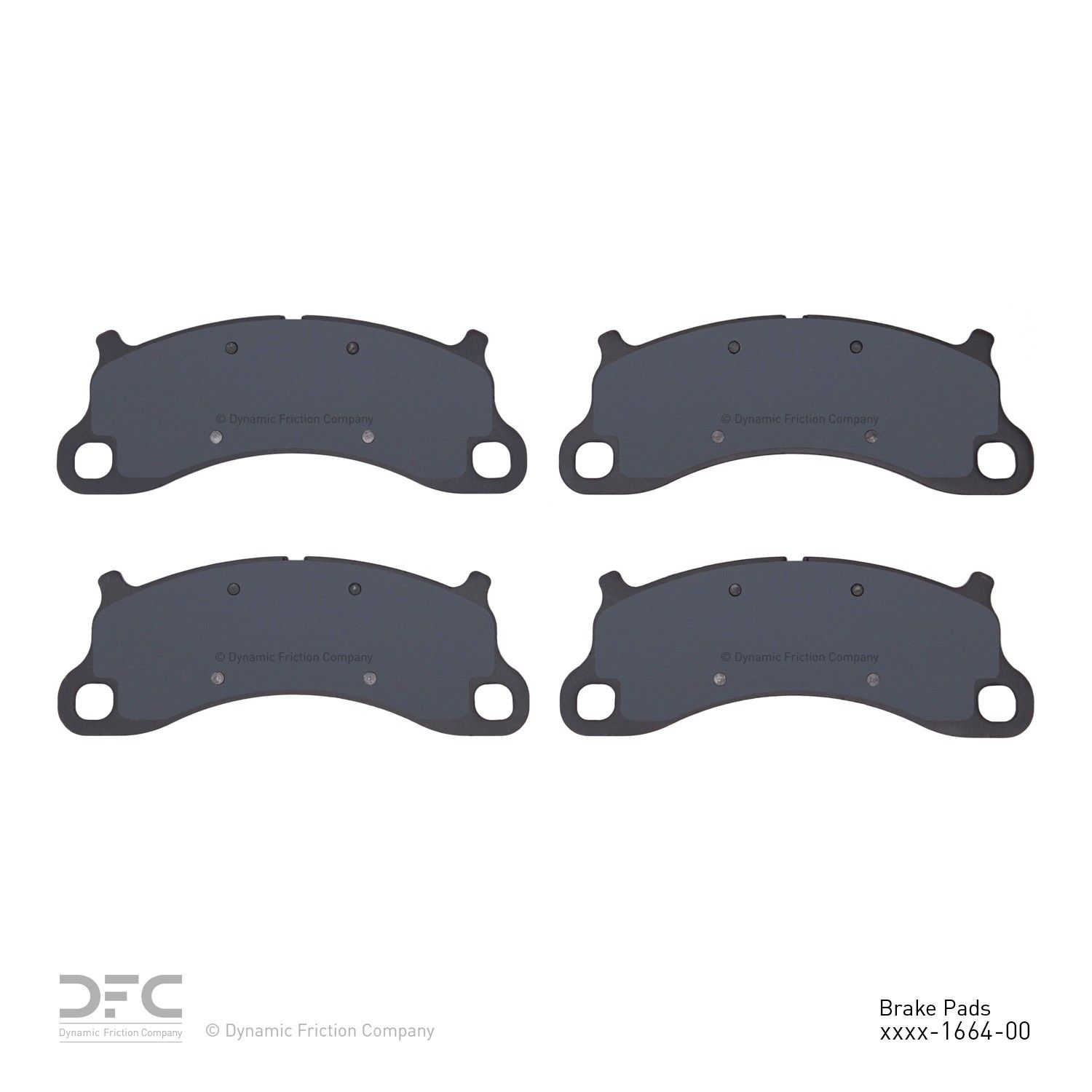 2016 Porsche Boxster Disc Brake Pad Set