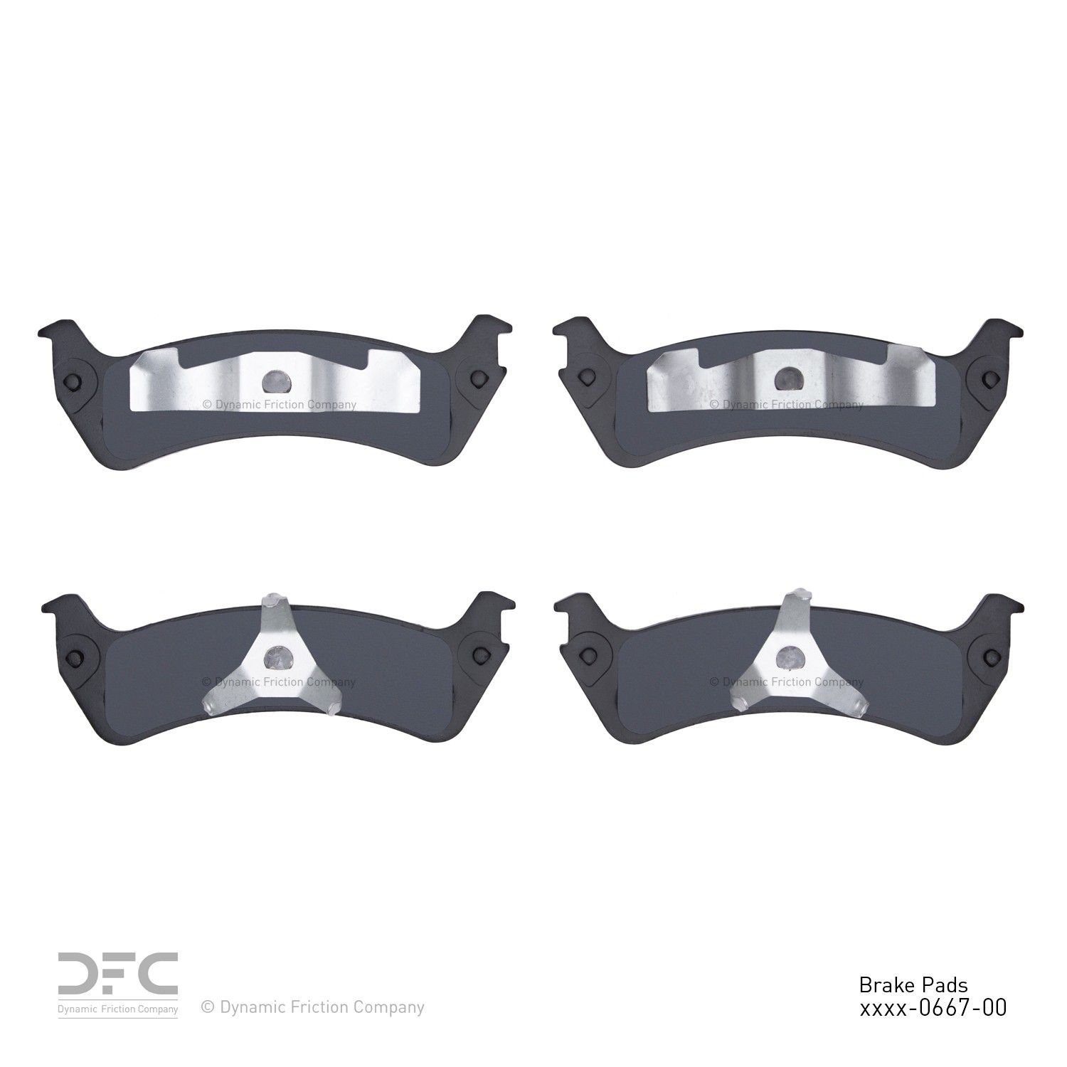 2001, 2000, 1999, 1998, 1997, 1996, 1995 Ford Explorer Disc Brake Pad Set