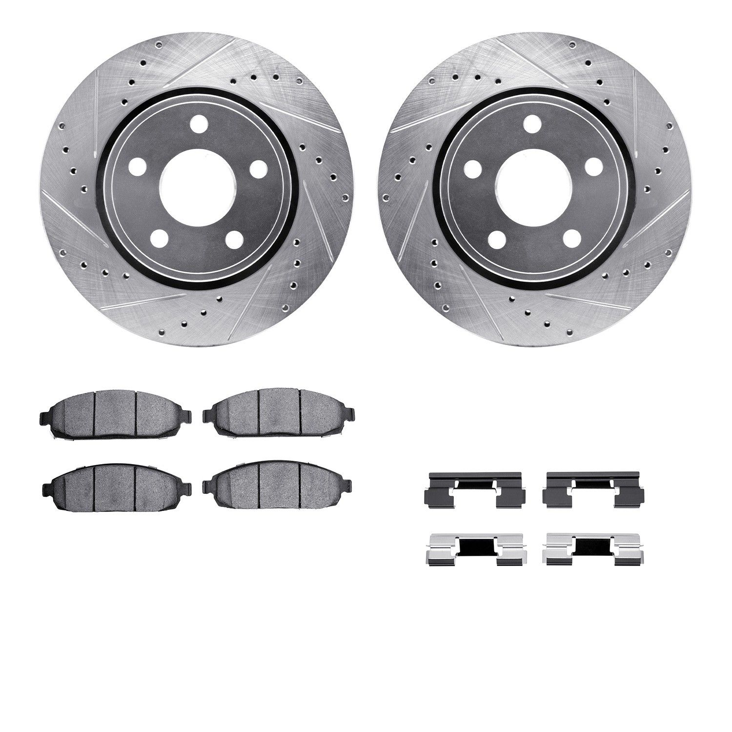 2010, 2009, 2008, 2007, 2006 Jeep Commander Disc Brake Kit