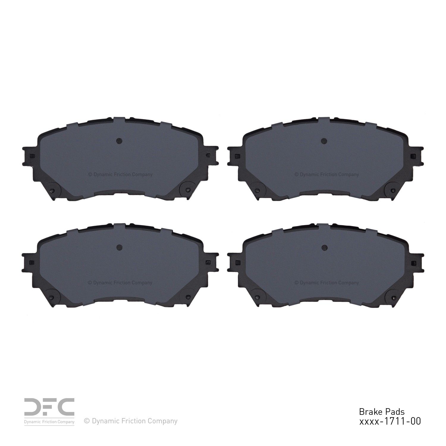 2021, 2020, 2019, 2018, 2017, 2016, 2015, 2014 Mazda 6 Disc Brake Pad Set