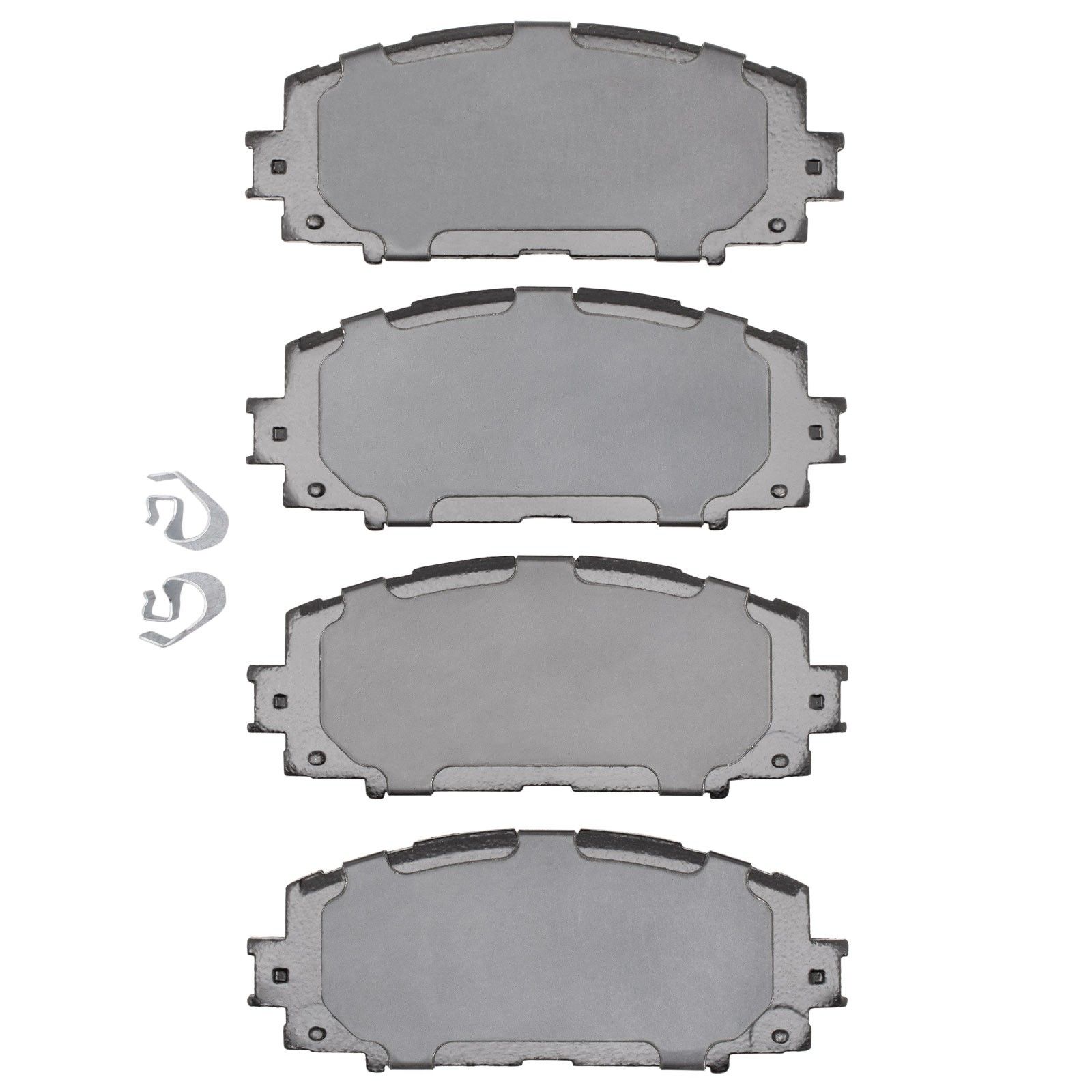 2022, 2021, 2020, 2019, 2018, 2017, 2016, 2015, 2014, 2013, 2012, 2011, 2010 Toyota Prius Disc Brake Pad Set