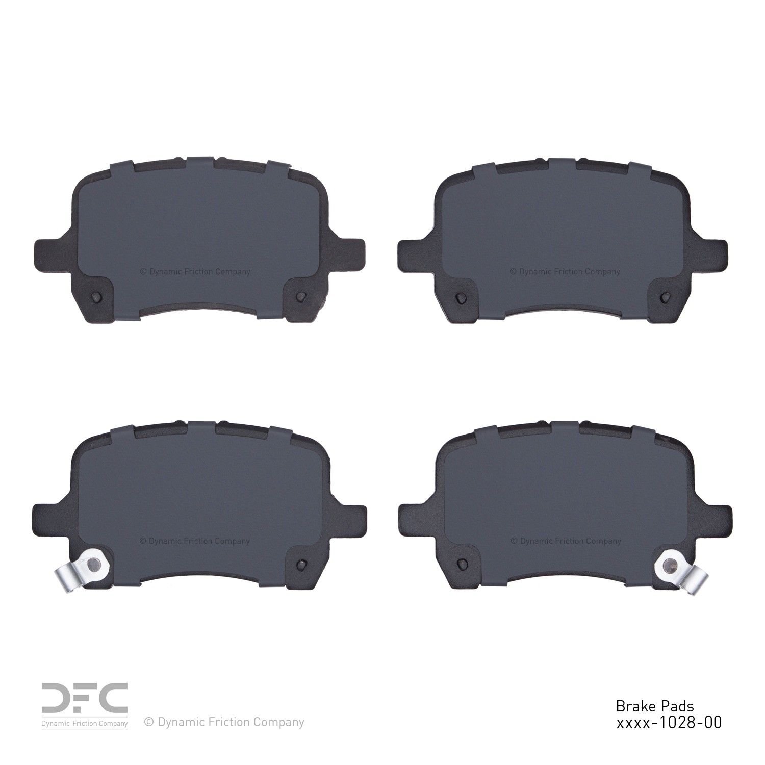 2009, 2008, 2007, 2006 Pontiac Solstice Disc Brake Pad Set
