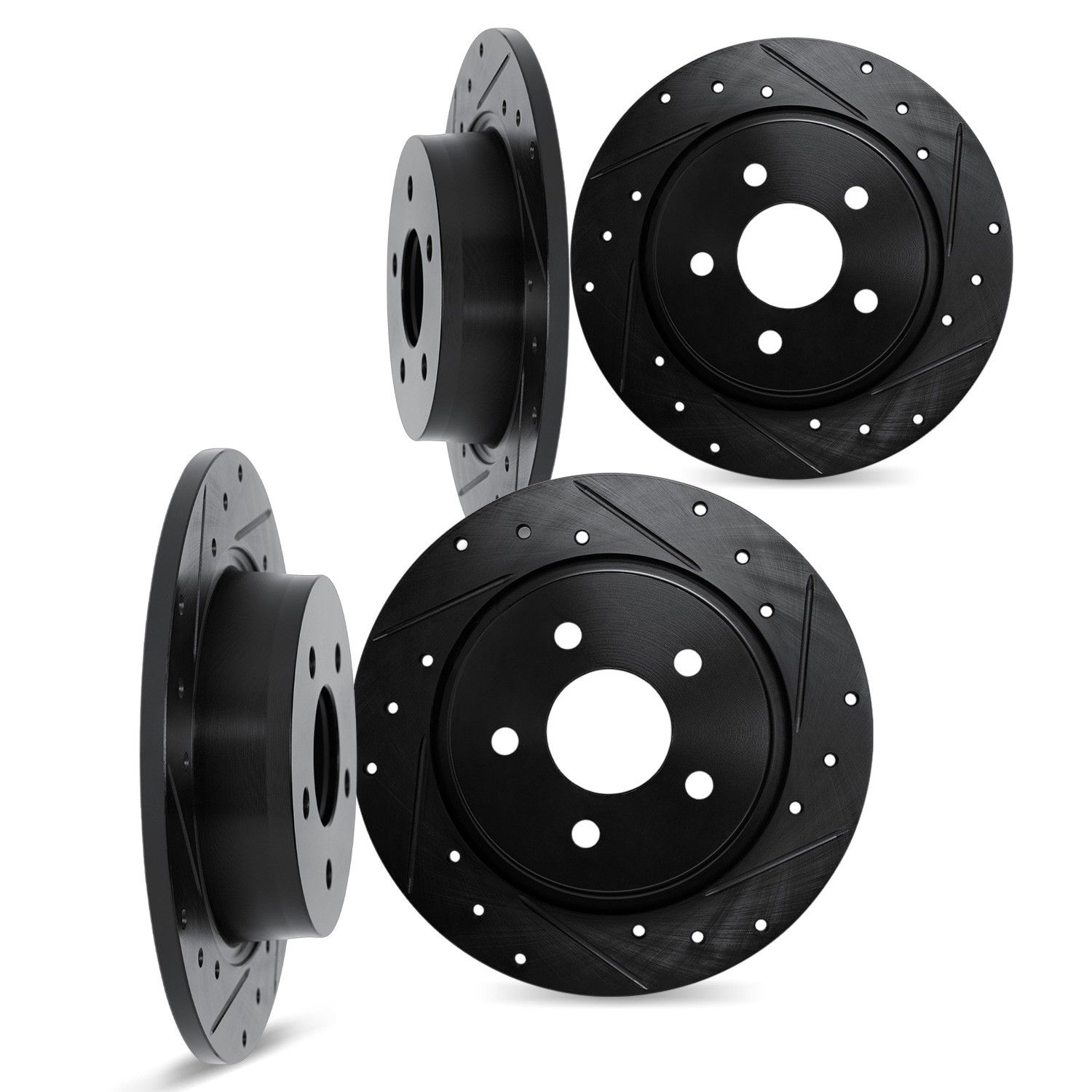 1987, 1986, 1985, 1984 Pontiac Fiero Disc Brake Rotor Set