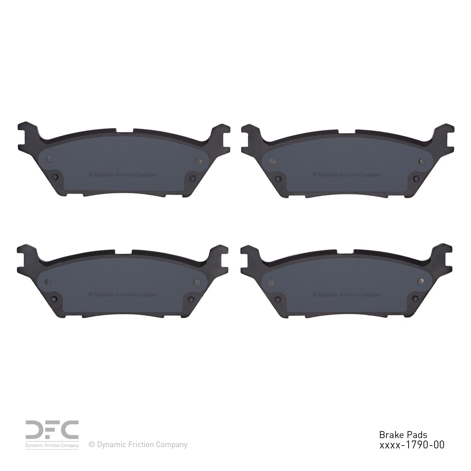 2021, 2020, 2019, 2018 Ford Expedition Disc Brake Pad Set