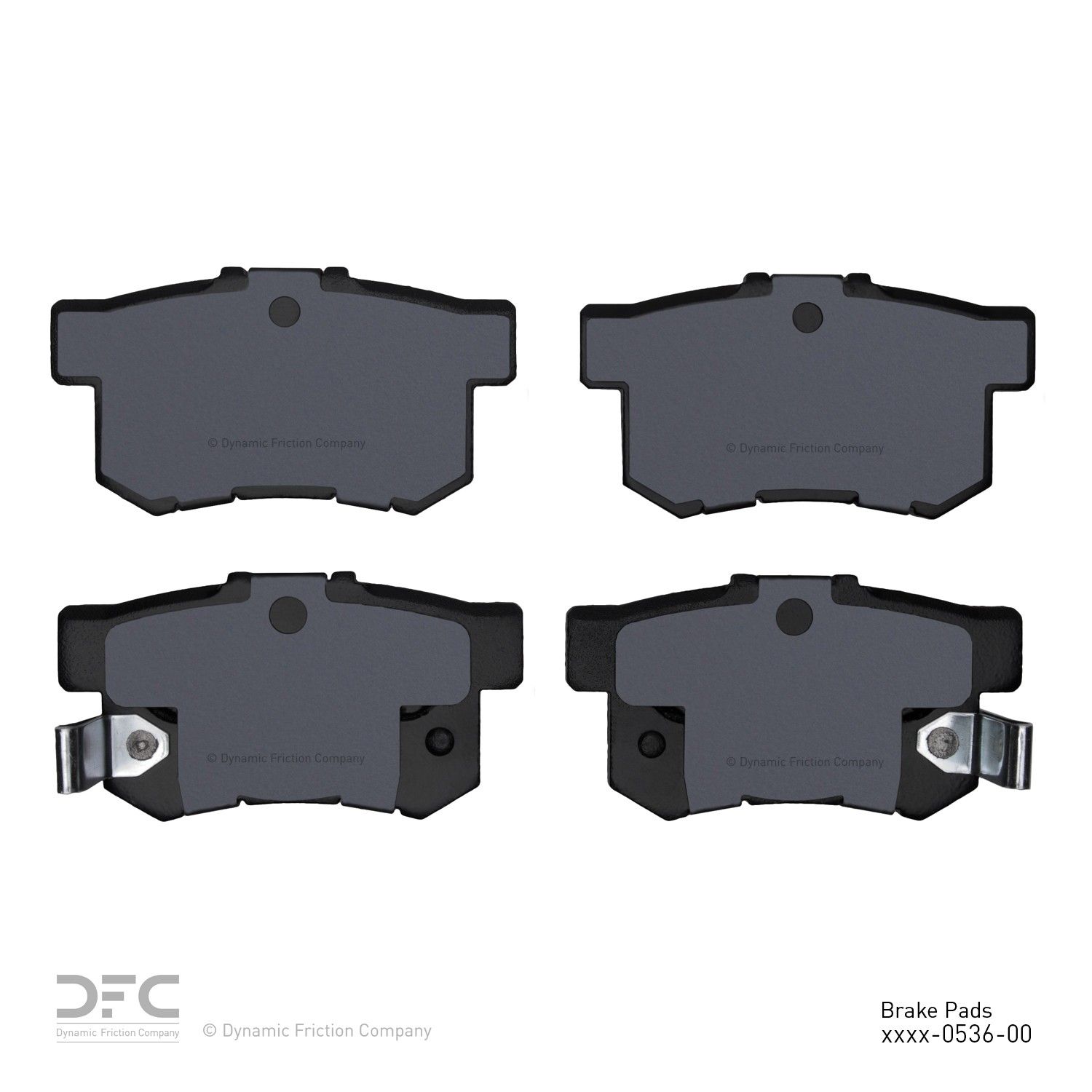 2011, 2010, 2009, 2008, 2007, 2006, 2005, 2004, 2003 Honda Element Disc Brake Pad Set