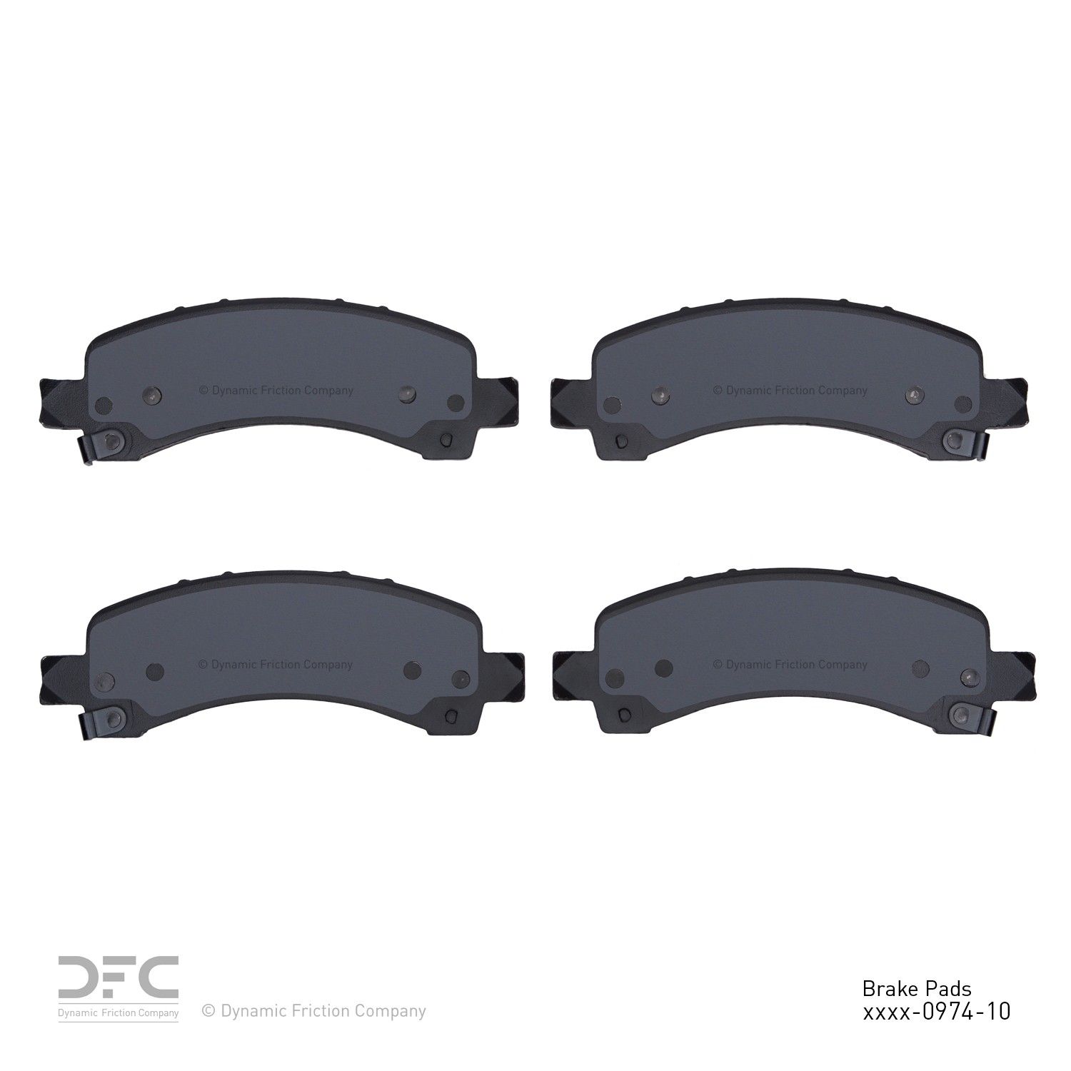 2006, 2005, 2004, 2003, 2002 GMC Yukon Disc Brake Pad Set