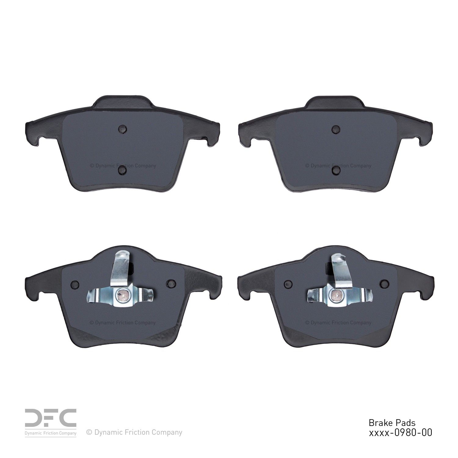 2014, 2013, 2012, 2011, 2010, 2009, 2008, 2007, 2006, 2005, 2004, 2003 Volvo XC90 Disc Brake Pad Set