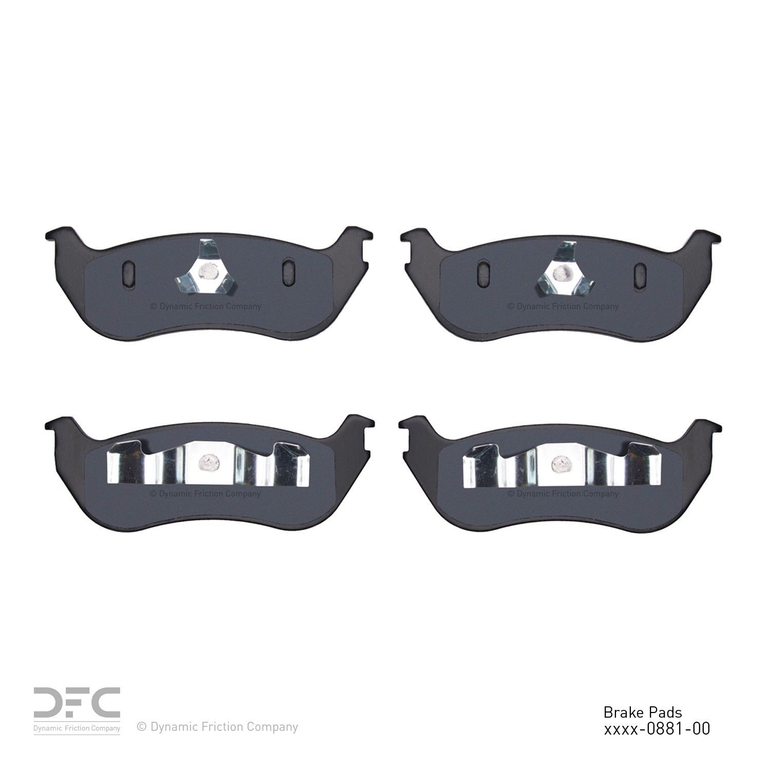 2005, 2004, 2003, 2002 Ford Explorer Disc Brake Pad Set