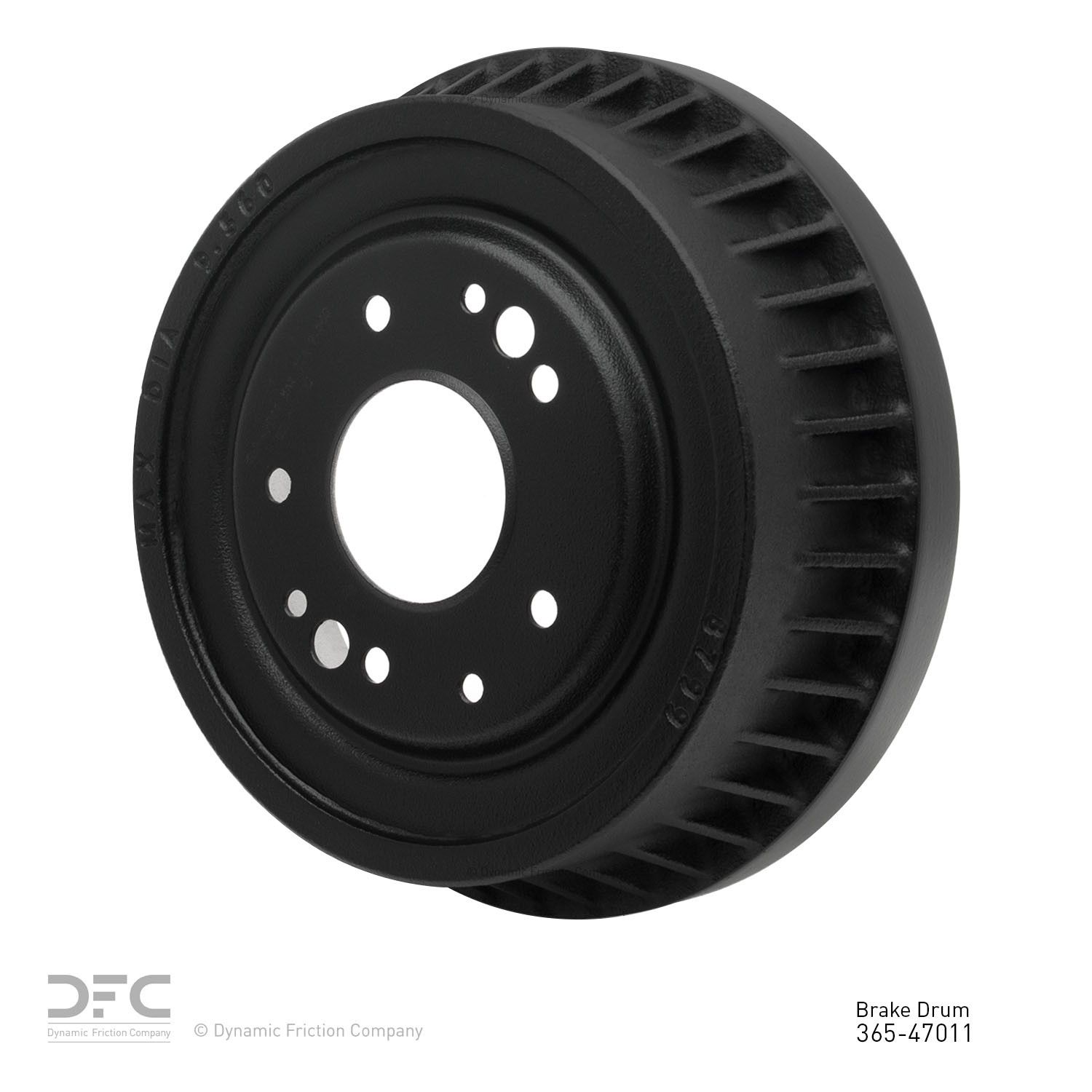 1968, 1967, 1966, 1965, 1964 Chevrolet Chevy II Brake Drum