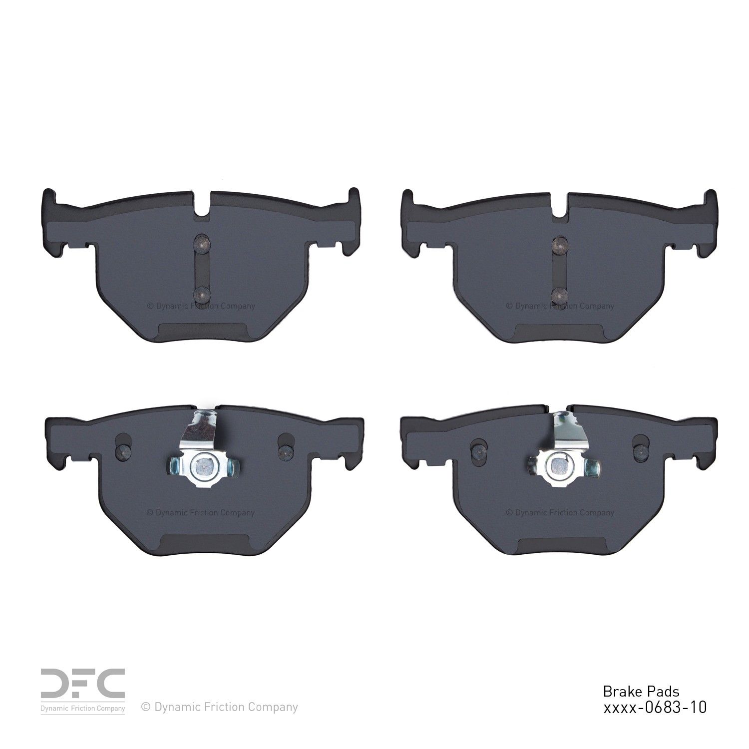 2010, 2009, 2008 BMW 528i Disc Brake Pad Set