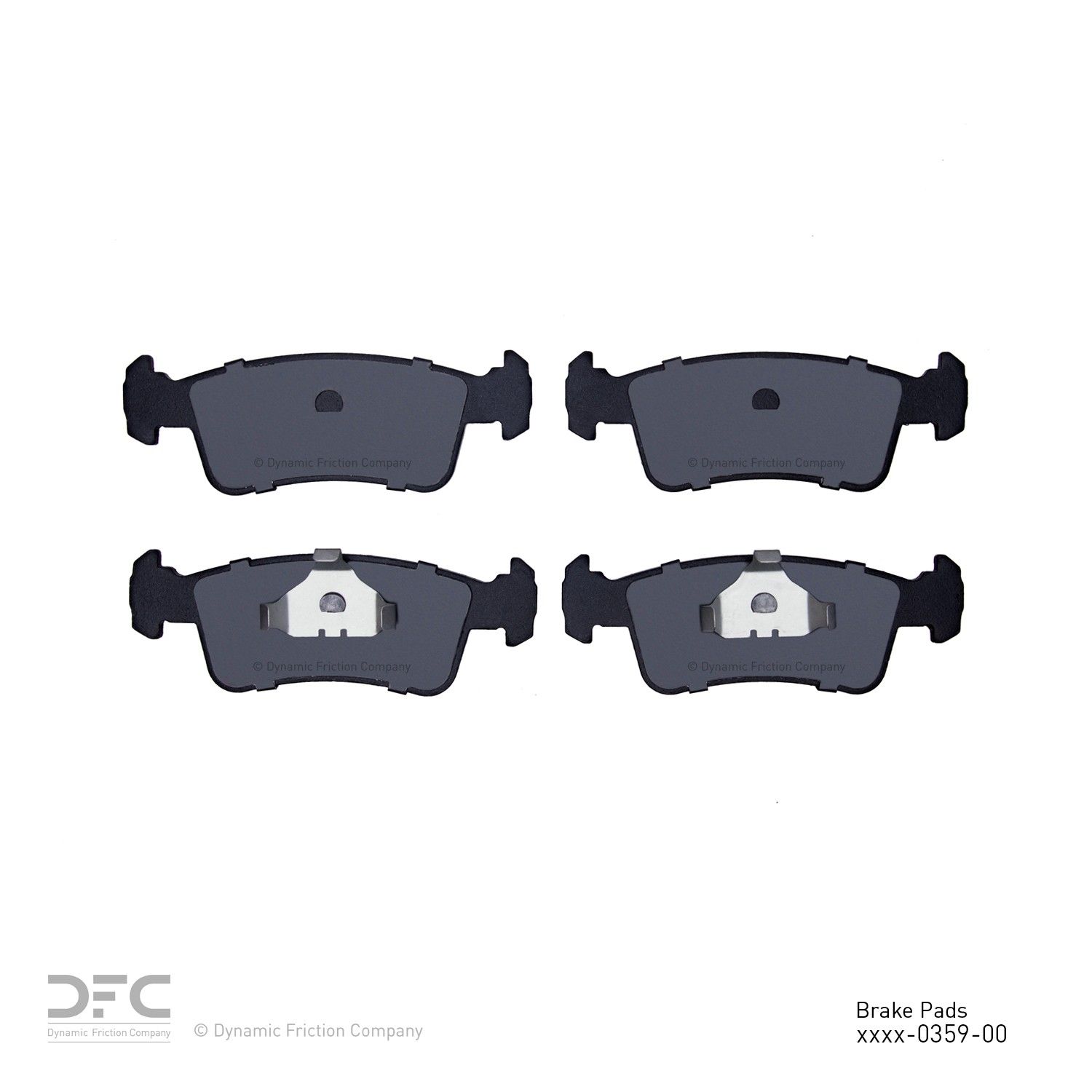 1994, 1993, 1992, 1991, 1990, 1989, 1988, 1987, 1986 Suzuki Samurai Disc Brake Pad Set
