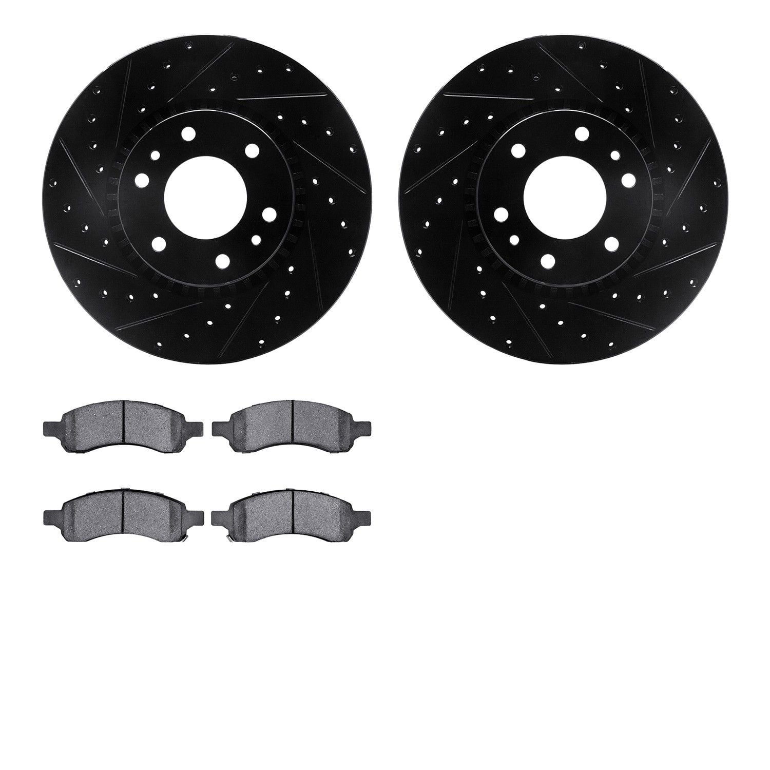 2006-2008 Buick Rainier Disc Brake Kit Dynamic Friction