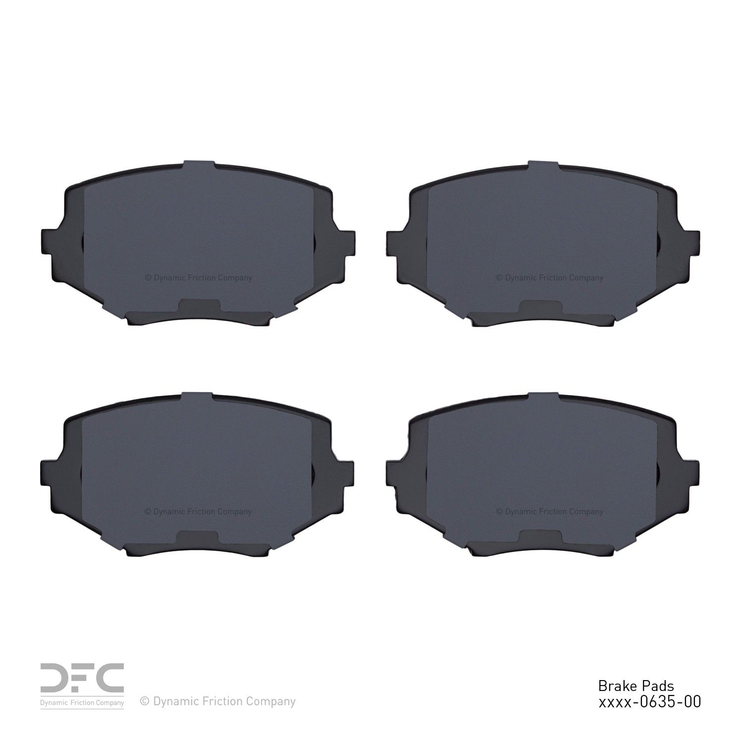 2002, 2001, 2000, 1999, 1998, 1997, 1996, 1995, 1994 Mazda Miata Disc Brake Pad Set