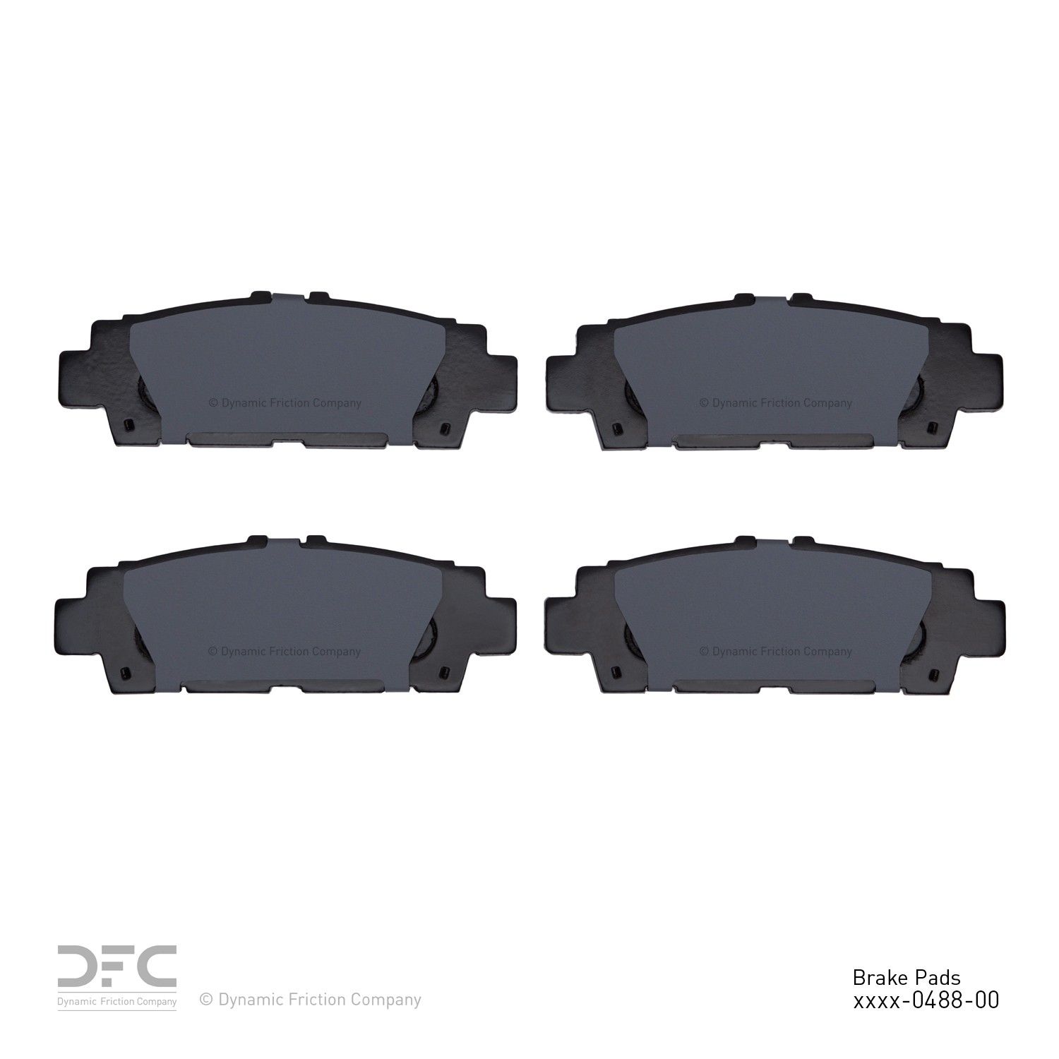 1992, 1991, 1990 Lexus LS400 Disc Brake Pad Set