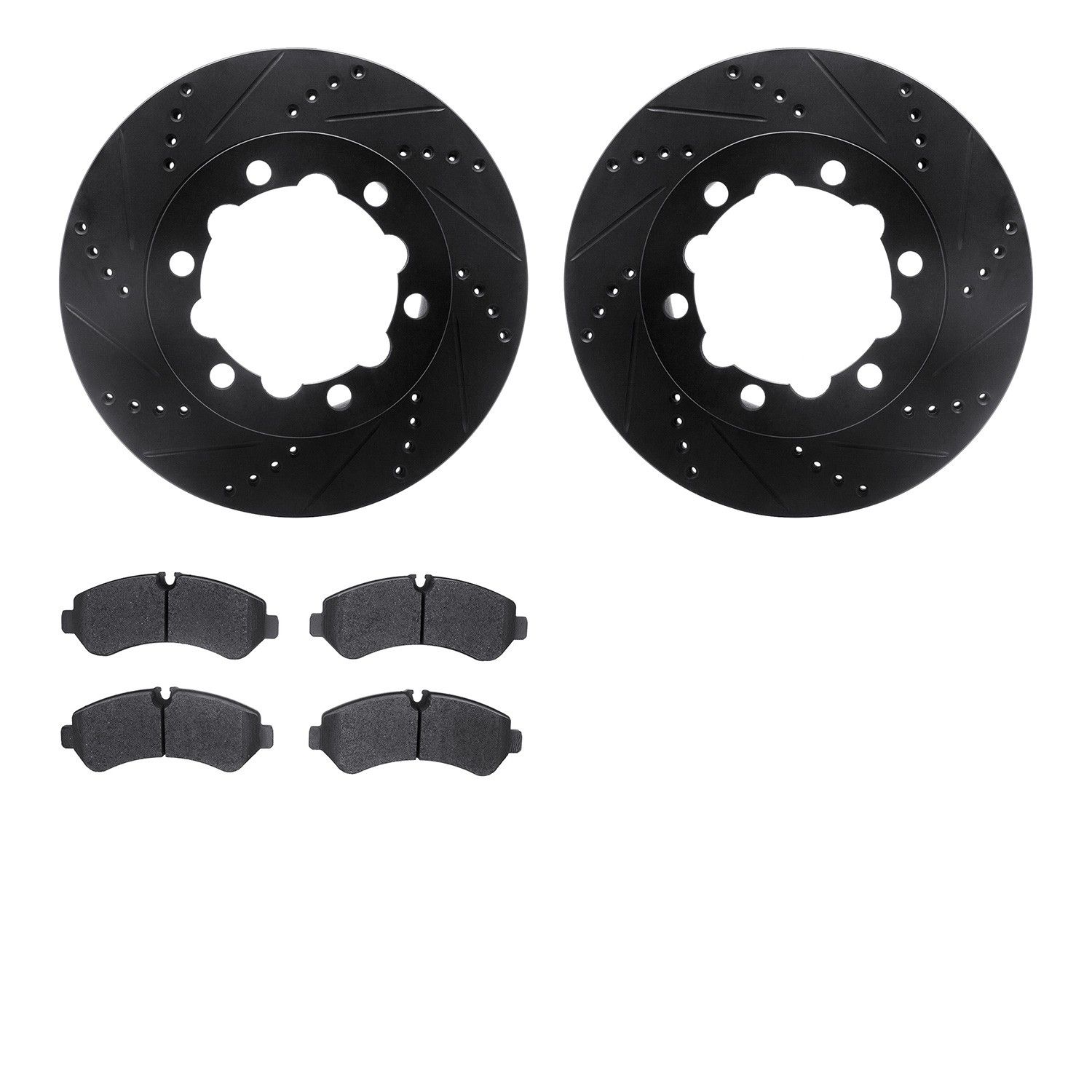 2022, 2021, 2020, 2019 Mercedes-Benz Sprinter 3500 2019-2022 Mercedes-Benz Sprinter 3500 Disc Brake Kit