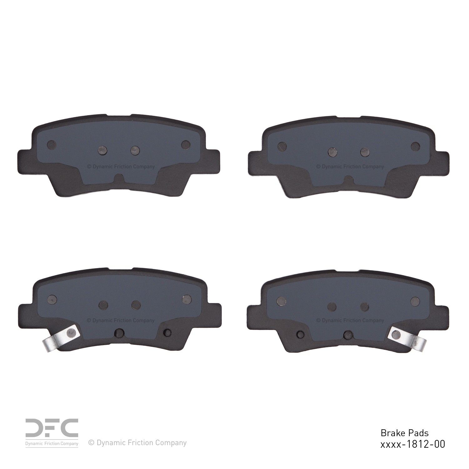 2016, 2015, 2014 Kia Optima Disc Brake Pad Set