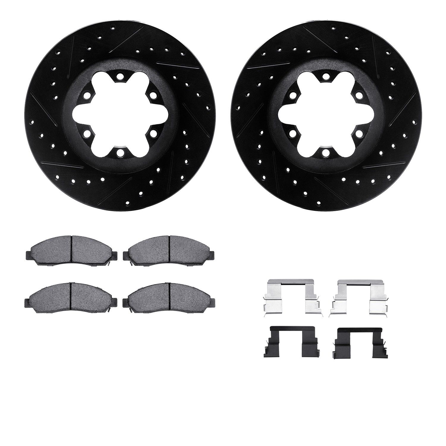 2008, 2007, 2006, 2005, 2004 GMC Canyon Disc Brake Kit