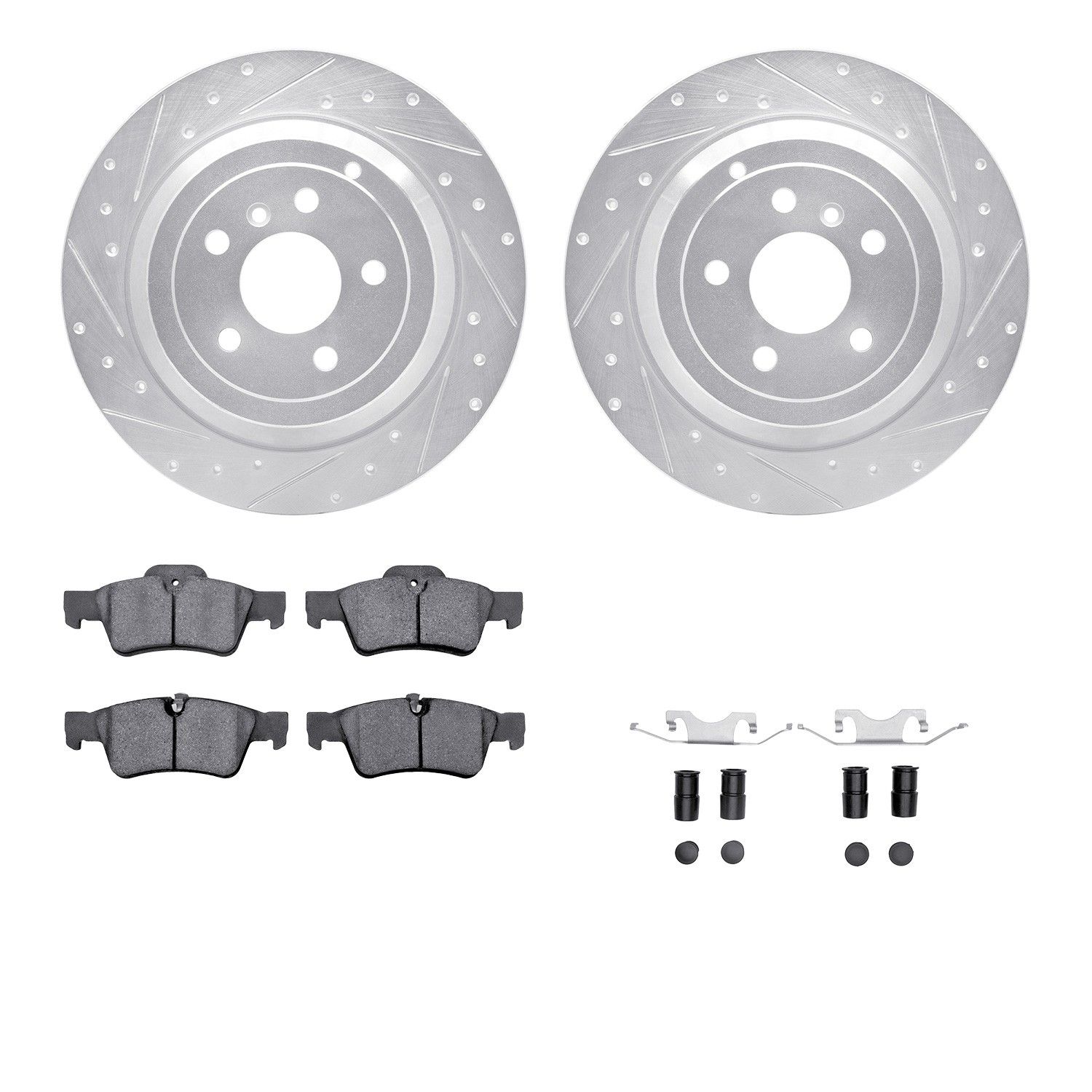 2009, 2008, 2007 Mercedes-Benz ML320 2007-2009 Mercedes-Benz ML320 Disc Brake Kit