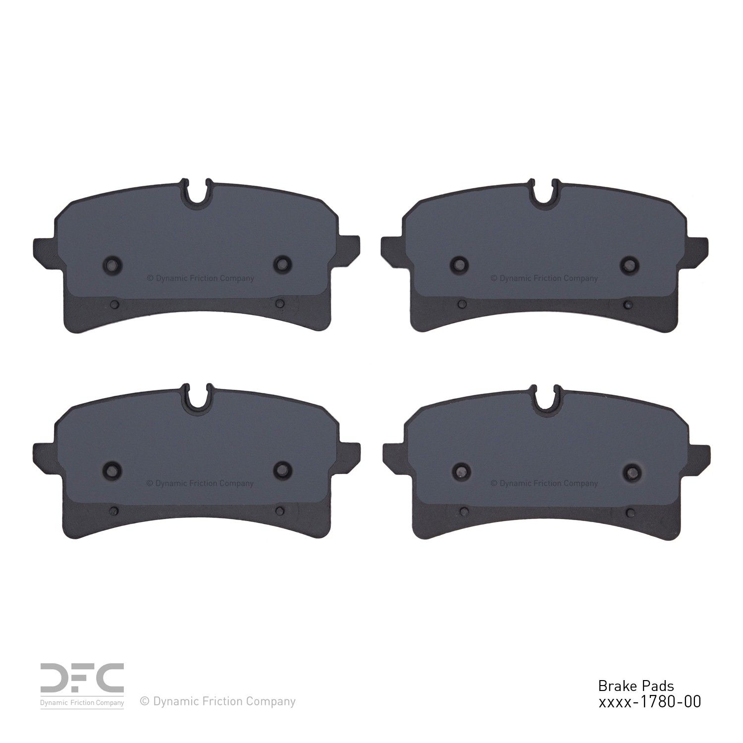 2018, 2017, 2016, 2015 Porsche Macan Disc Brake Pad Set