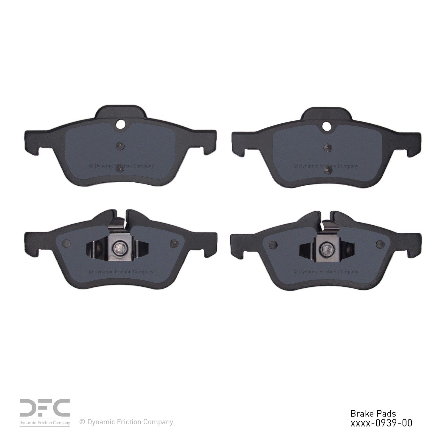 2008, 2007, 2006, 2005, 2004, 2003, 2002 Mini Cooper Disc Brake Pad Set
