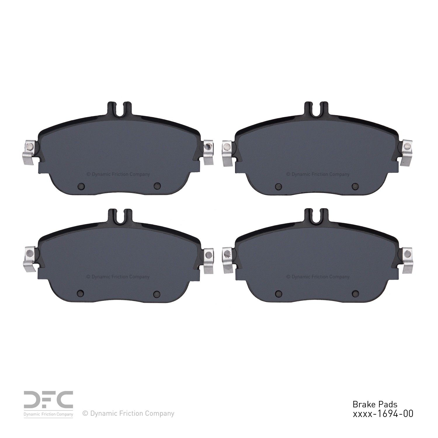 2019, 2018, 2017 INFINITI QX30 Disc Brake Pad Set