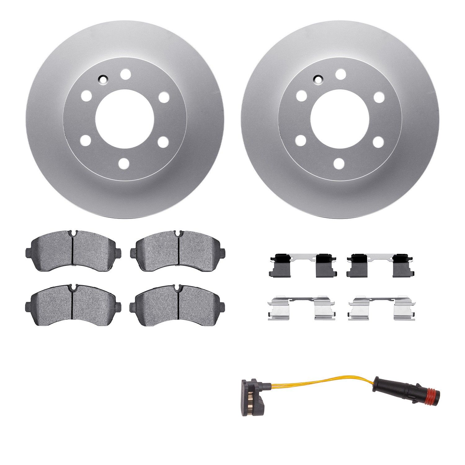 2013, 2012, 2011, 2010, 2009, 2008, 2007 Freightliner Sprinter 3500 3500 Disc Brake Kit