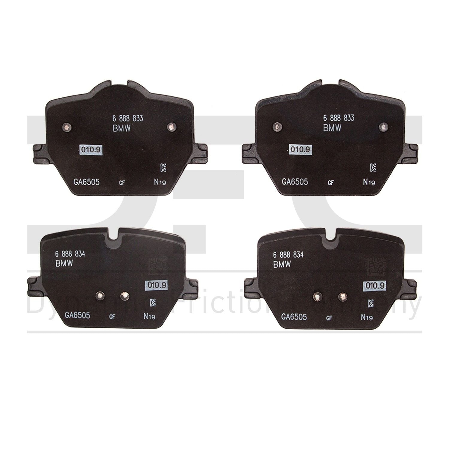 2019-2025 BMW 230i Disc Brake Pad Set Dynamic Friction