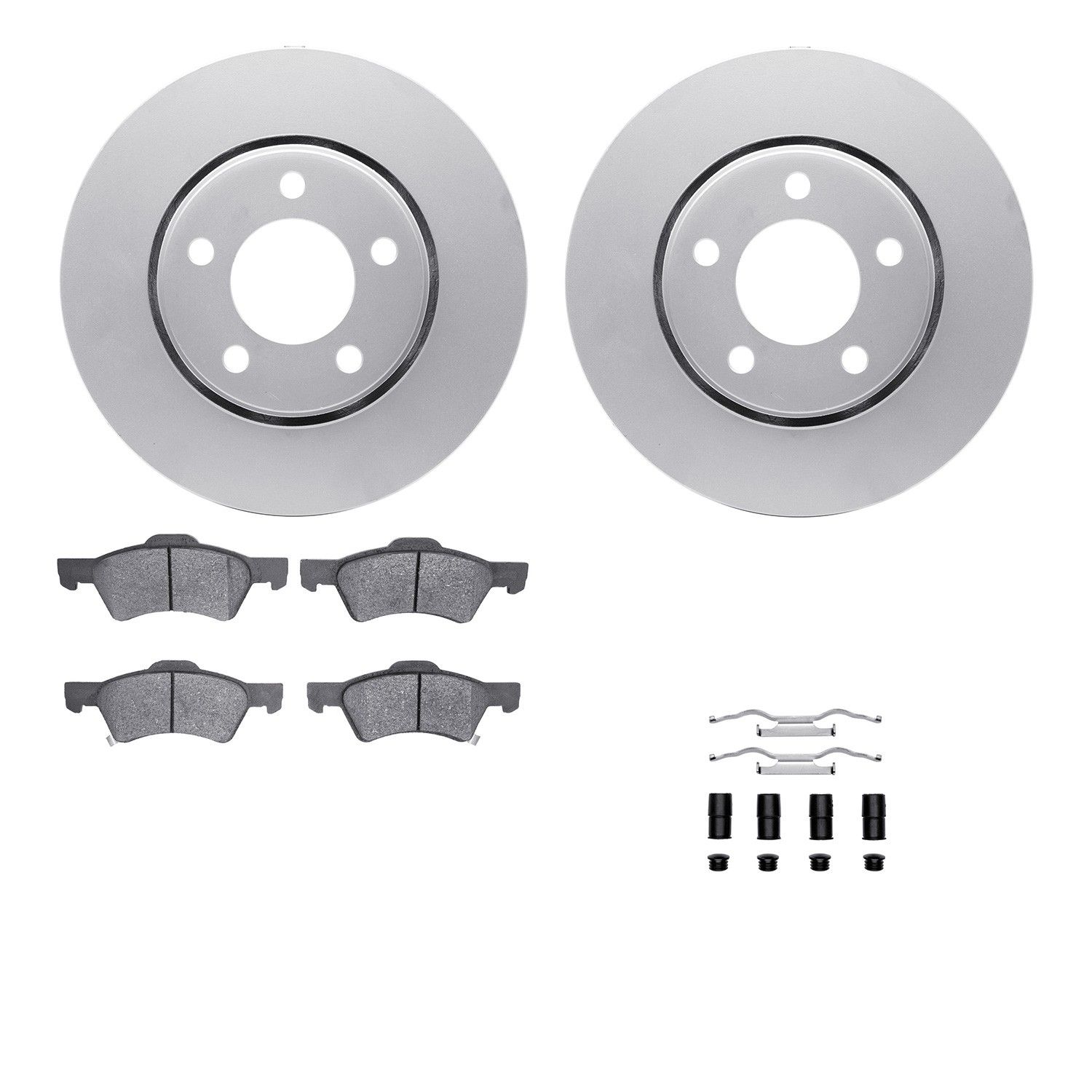 2007, 2006, 2005, 2004, 2003, 2002, 2001 Dodge Caravan & Country Disc Brake Kit