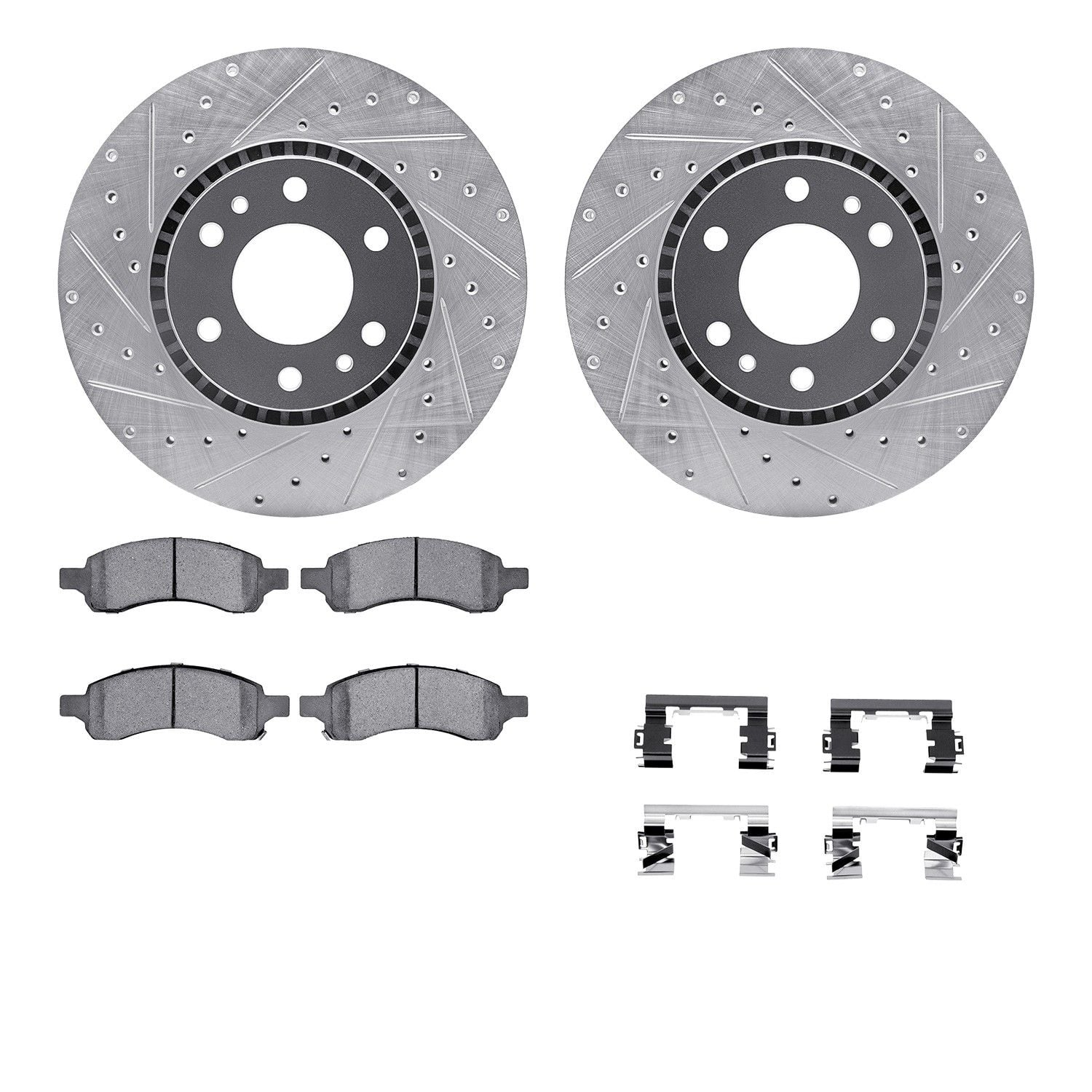 2006-2008 Buick Rainier Disc Brake Kit Dynamic Friction