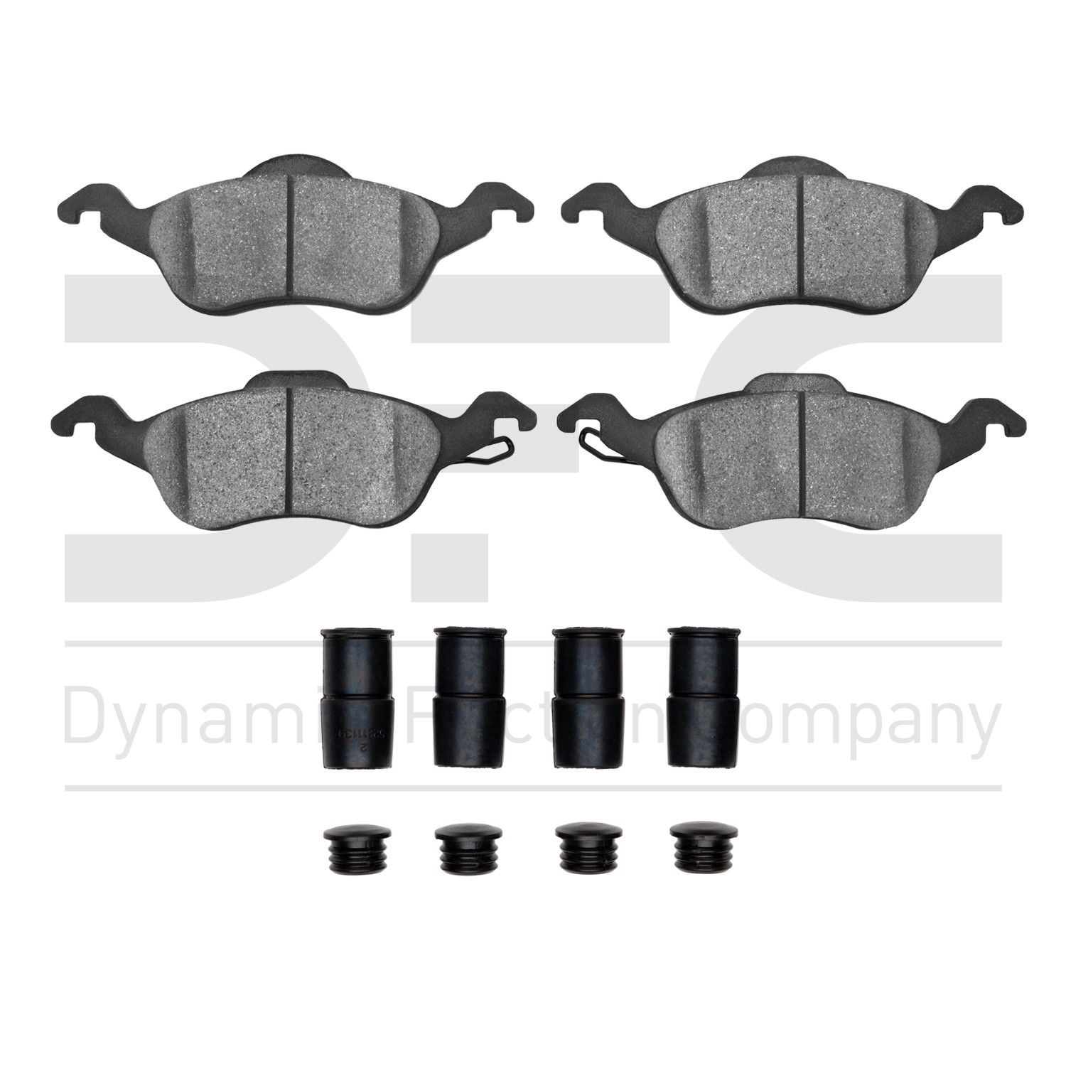 2004, 2003, 2002, 2001, 2000 Ford Focus Disc Brake Pad Set