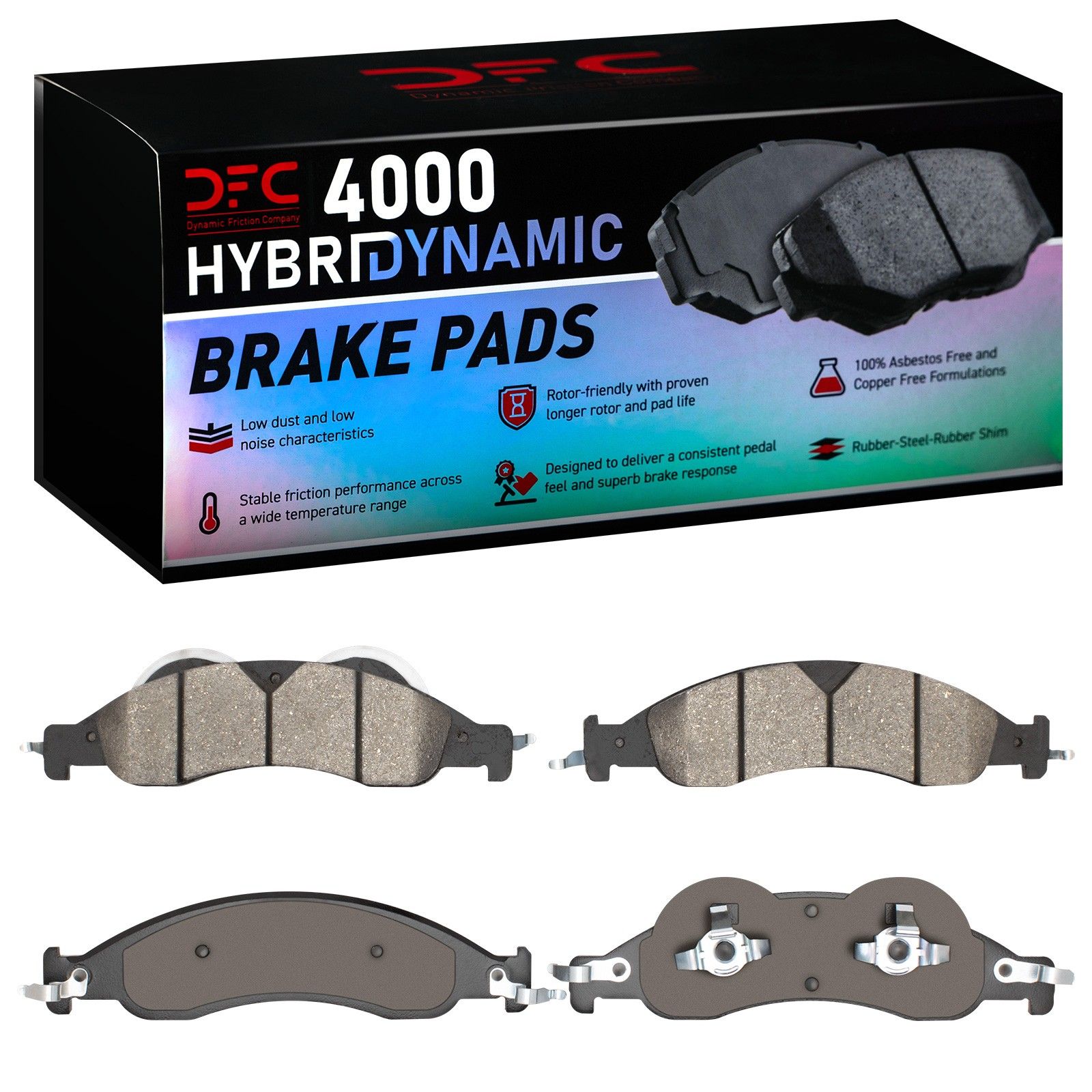 2009, 2008, 2007 Ford Expedition Disc Brake Pad Set