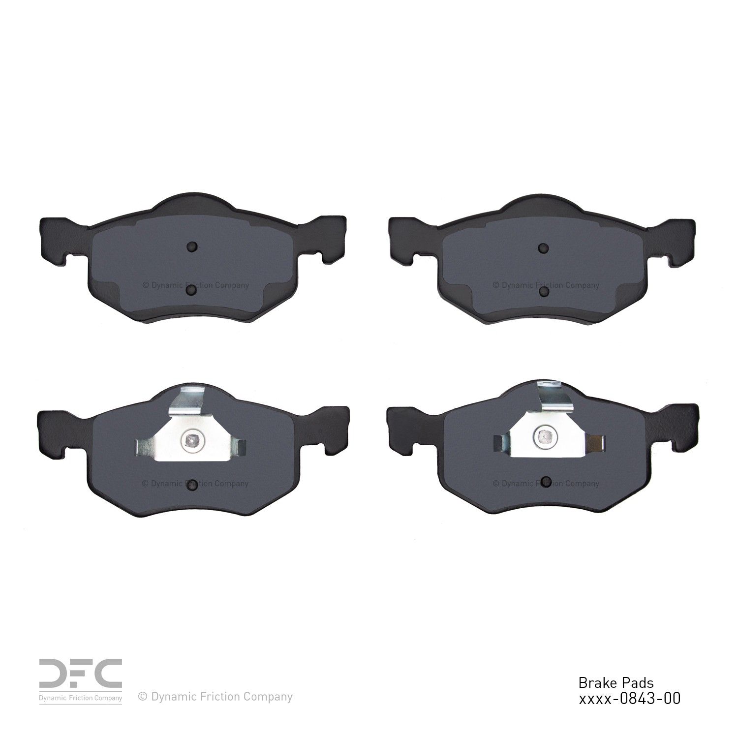 2007, 2006 Ford Escape Disc Brake Pad Set