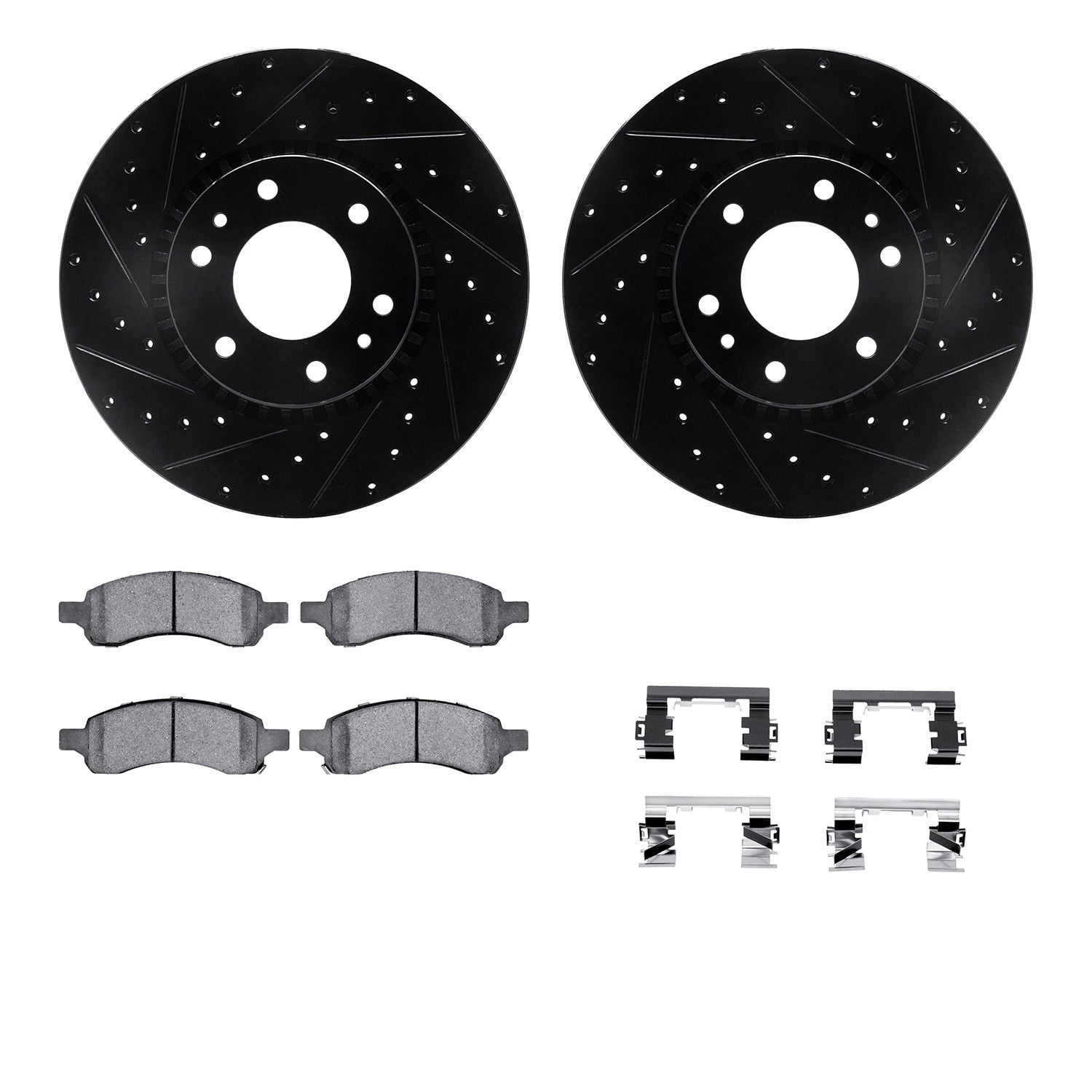 2006-2008 Buick Rainier Disc Brake Kit Dynamic Friction
