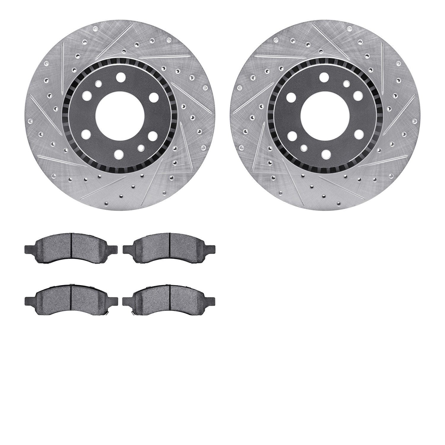 2006-2008 Buick Rainier Disc Brake Kit Dynamic Friction