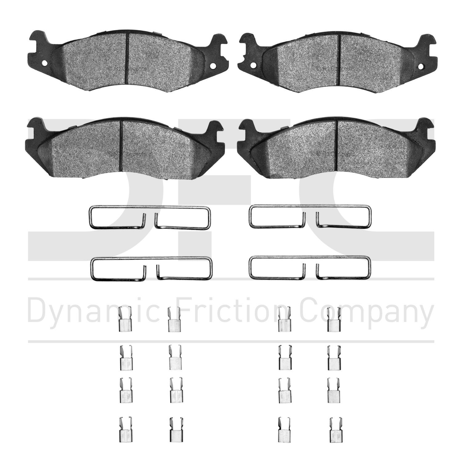 1992, 1991, 1990, 1989, 1988, 1987, 1986, 1985, 1984 Jeep Cherokee Concord Disc Brake Pad Set