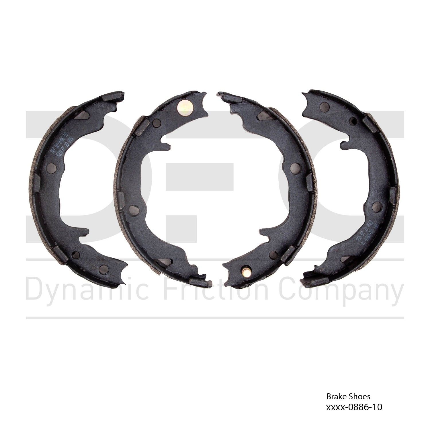 2017, 2016, 2015, 2014, 2013, 2012, 2011, 2010, 2009, 2008, 2007 Jeep Compass Parking Brake Shoe