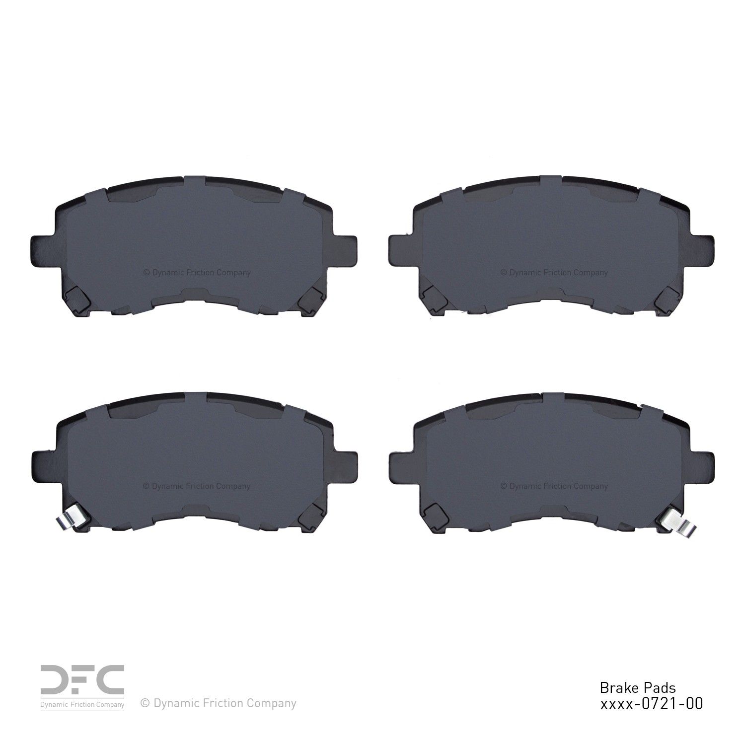 2001, 2000 Subaru Outback Disc Brake Pad Set