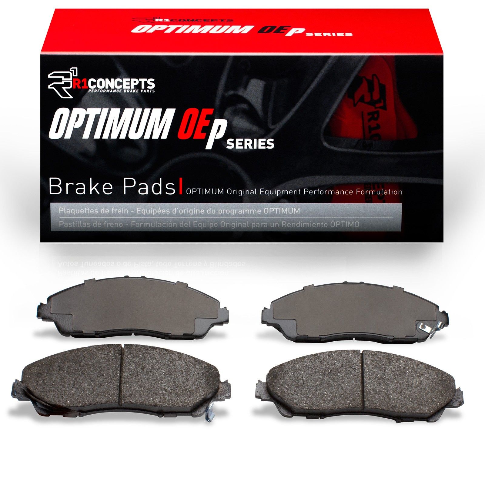 2022, 2021, 2020, 2019, 2018, 2017, 2016, 2015, 2014, 2013, 2012, 2011, 2010, 2009 Honda Pilot Disc Brake Pad Set