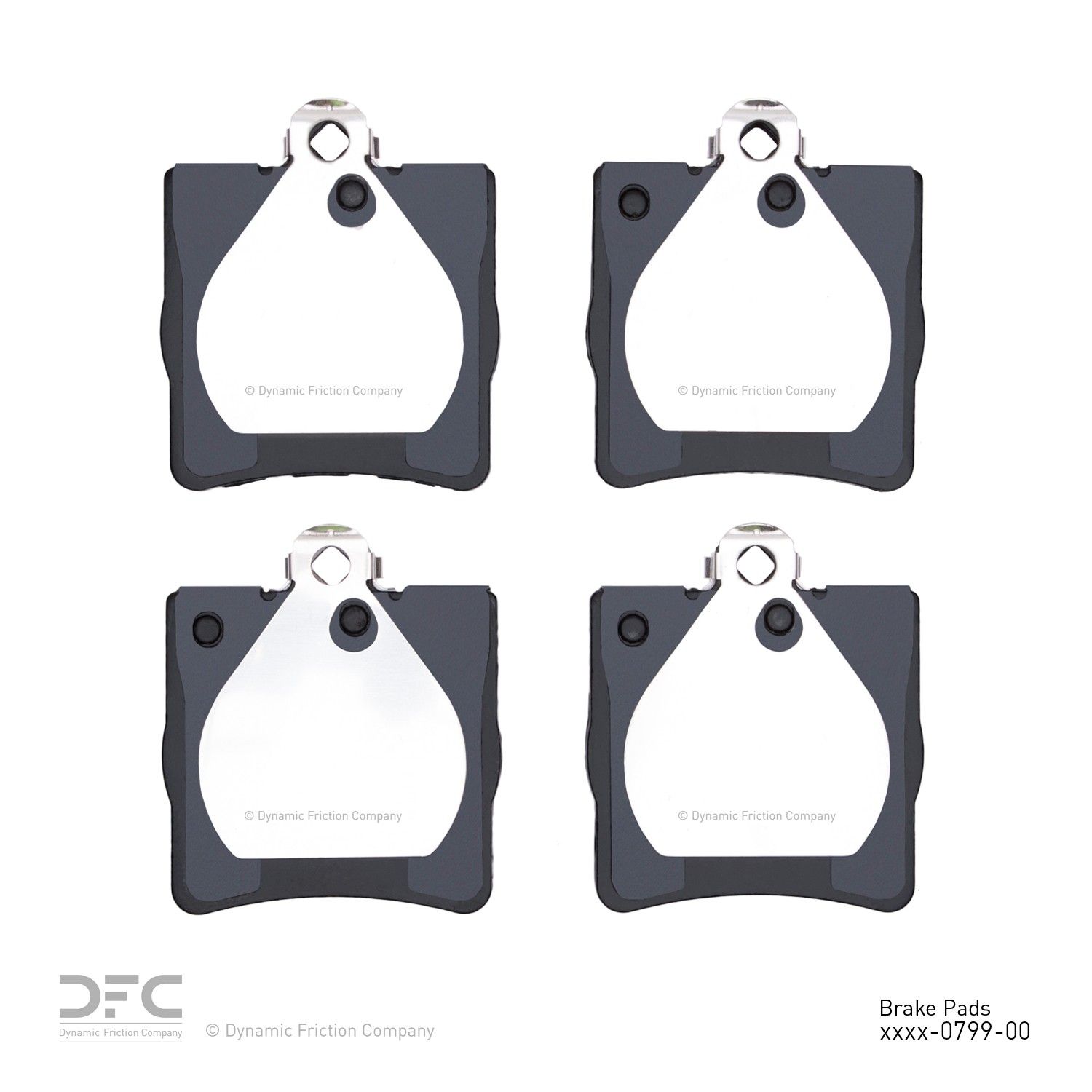 2008, 2007, 2006, 2005, 2004 Chrysler Crossfire Disc Brake Pad Set