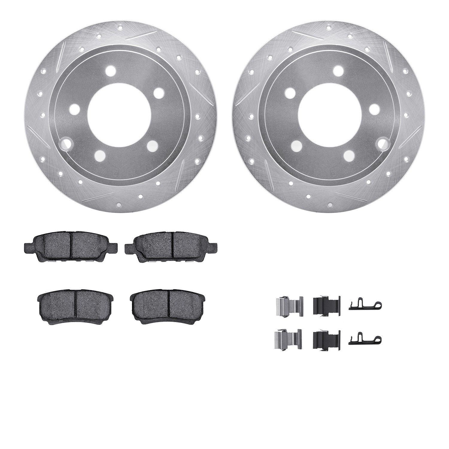 2017, 2016, 2015, 2014, 2013, 2012, 2011, 2010, 2009, 2008, 2007 Jeep Compass Disc Brake Kit