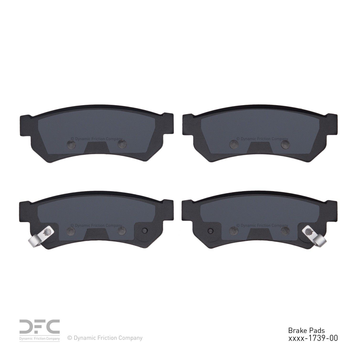 2010, 2009, 2008, 2007 Chevrolet Optra Disc Brake Pad Set