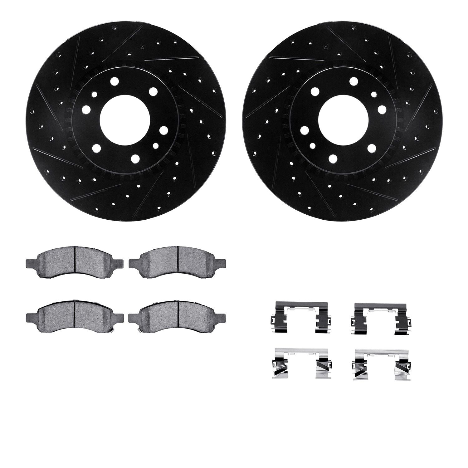2006-2008 Buick Rainier Disc Brake Kit Dynamic Friction
