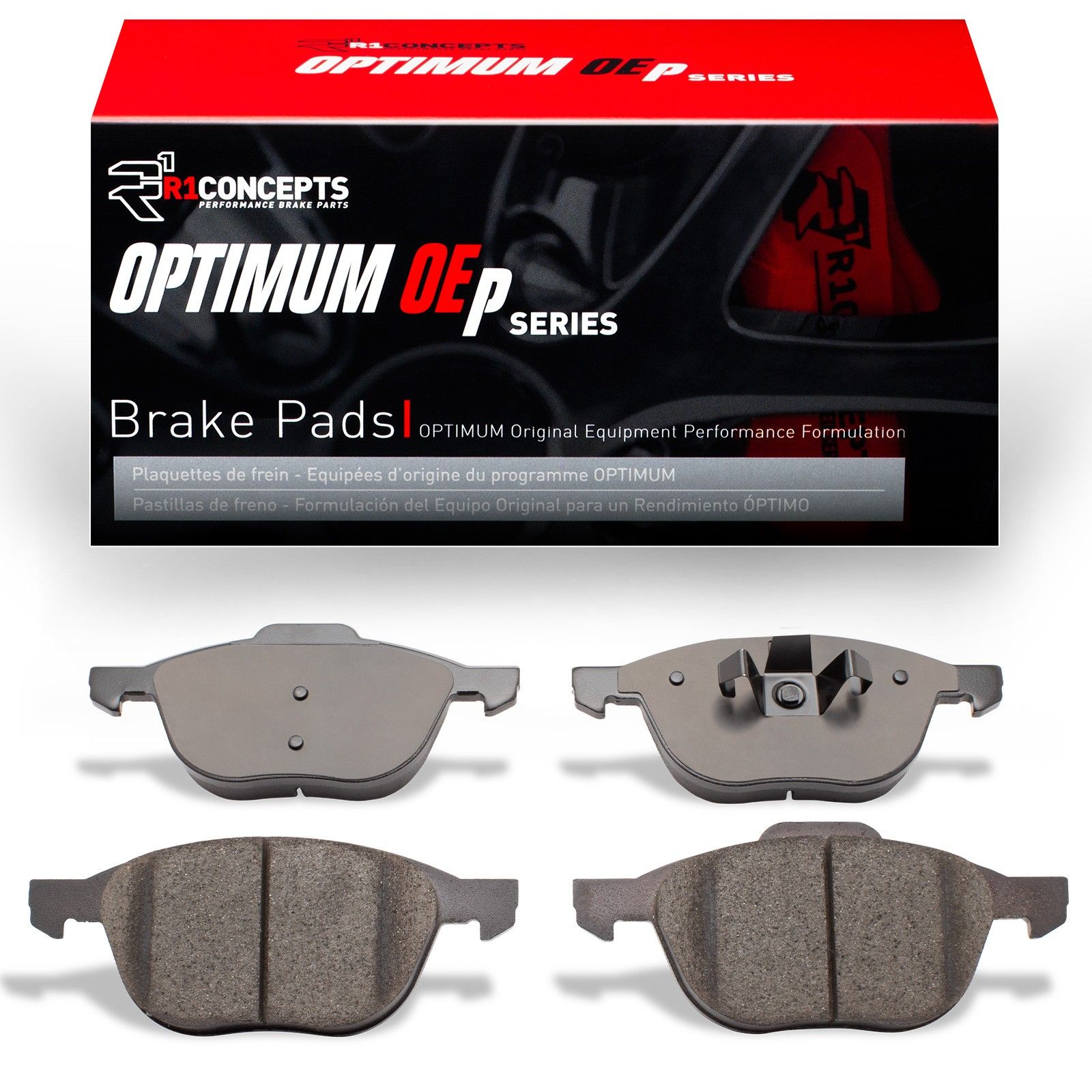 2013, 2012, 2011, 2010, 2009, 2008, 2007, 2006, 2005, 2004 Mazda 3 Disc Brake Pad Set