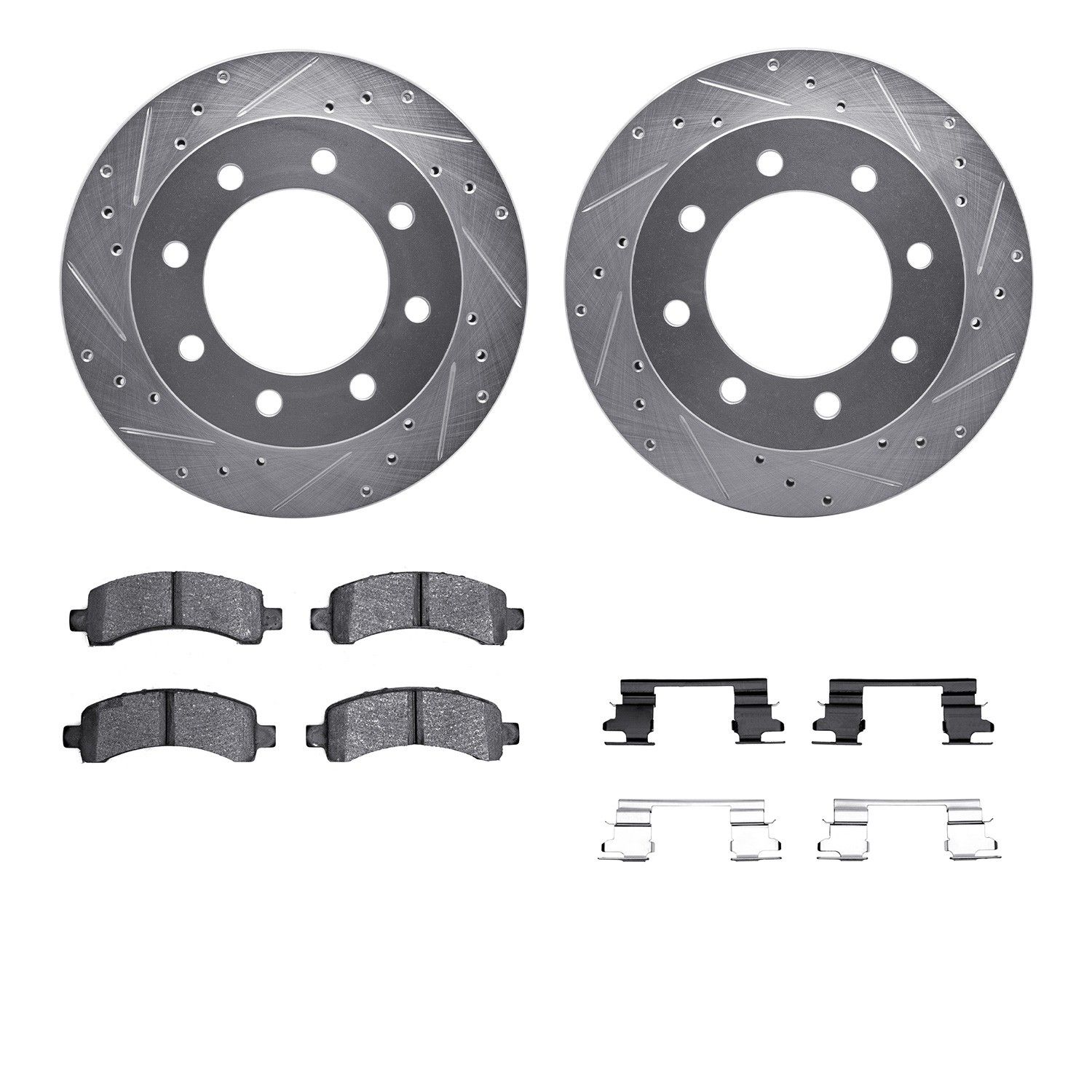2016, 2015, 2014, 2013, 2012, 2011, 2010, 2009, 2008, 2007, 2006 Chevrolet Express 2500 2500 Disc Brake Kit